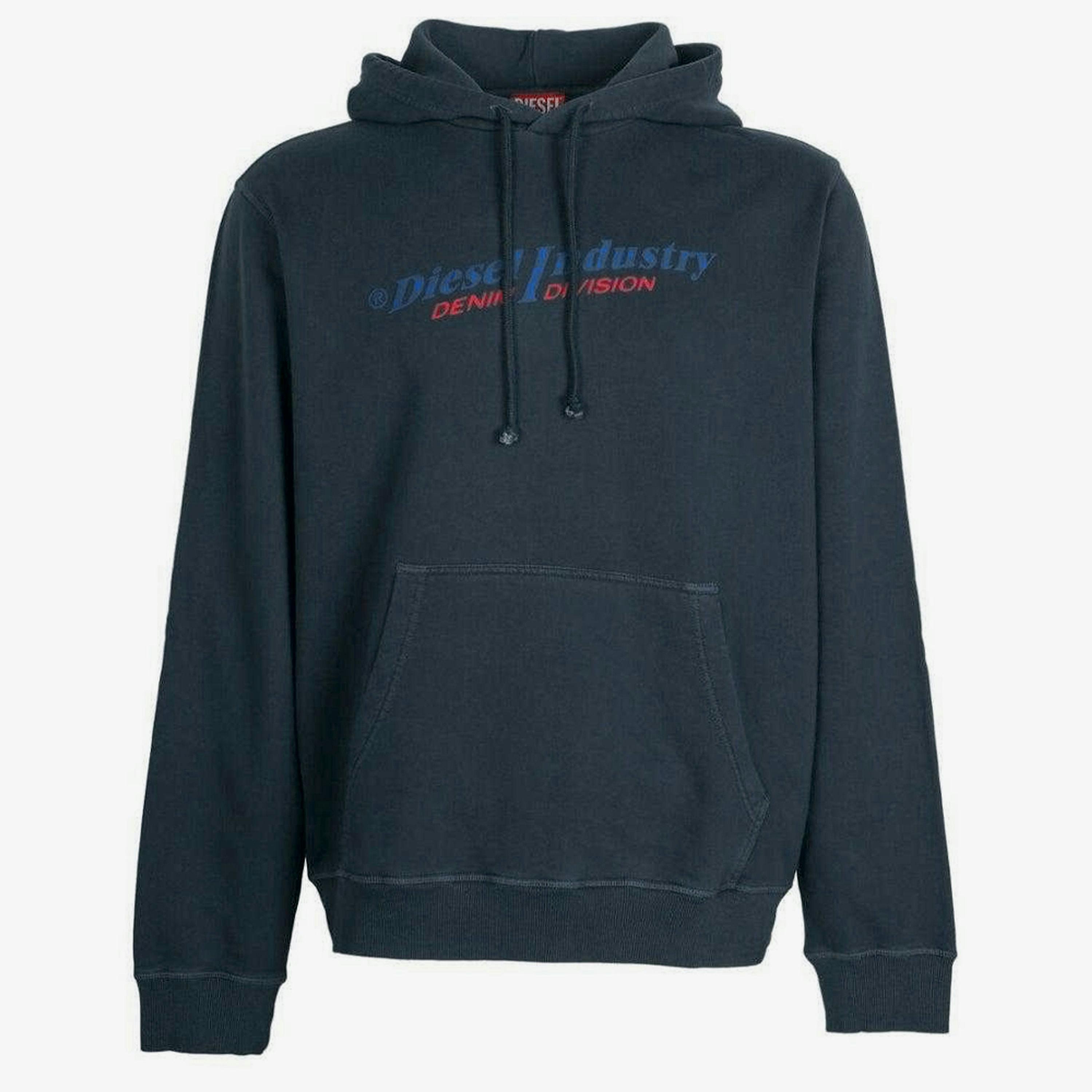 Diesel Mens Industry Denim Division Hoodie , view 1 of 1