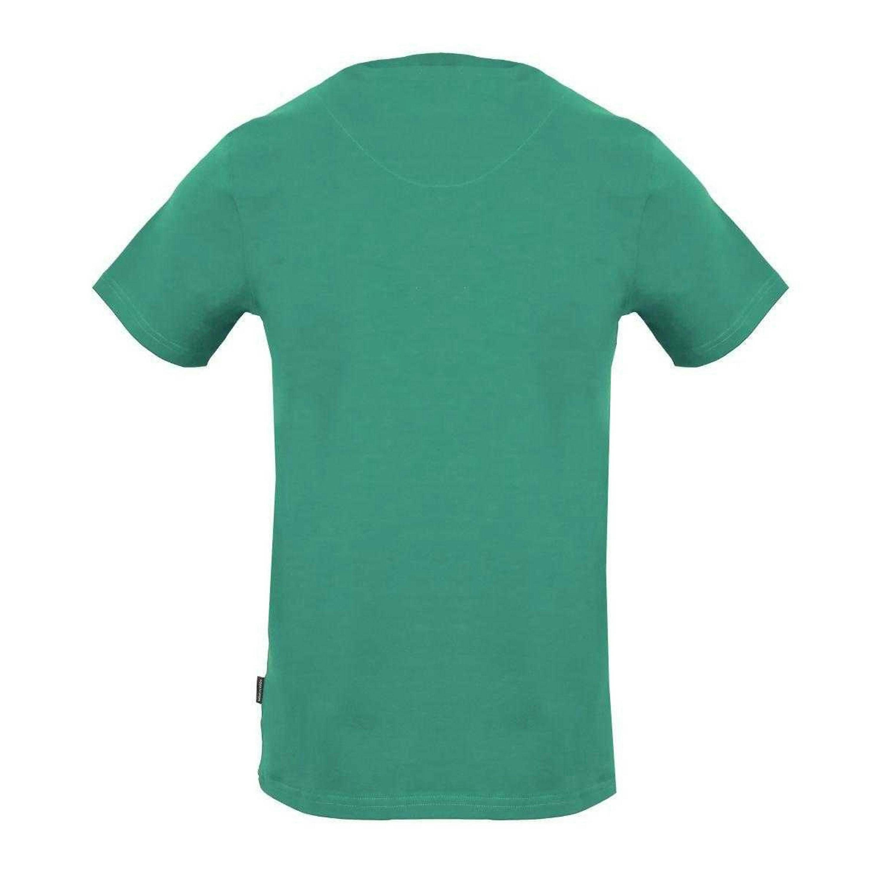 Aquascutum Mens Vertical Logo T-Shirt , view 2 of 2