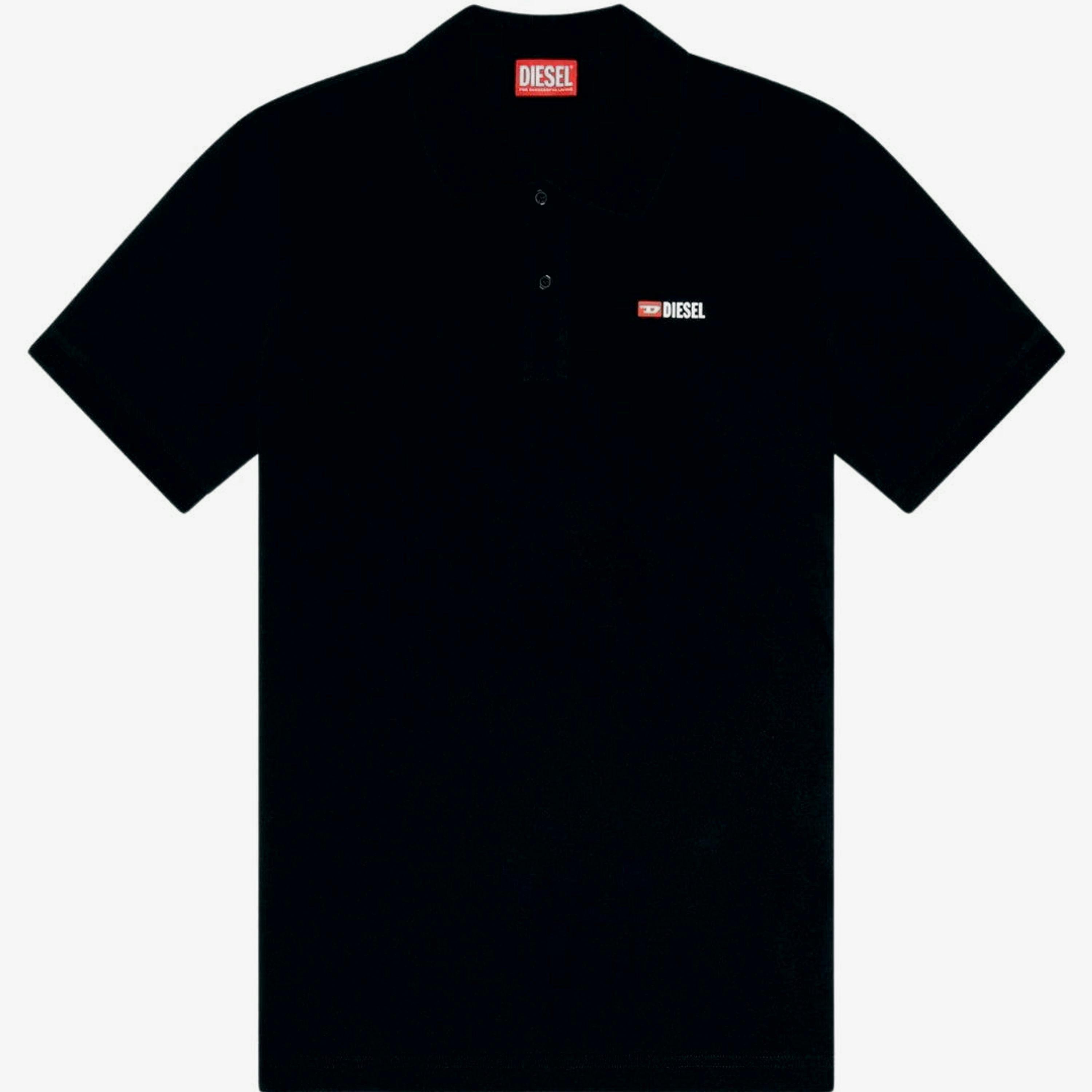 Diesel Mens Weet-Spilt Polo Shirt , view 1 of 1