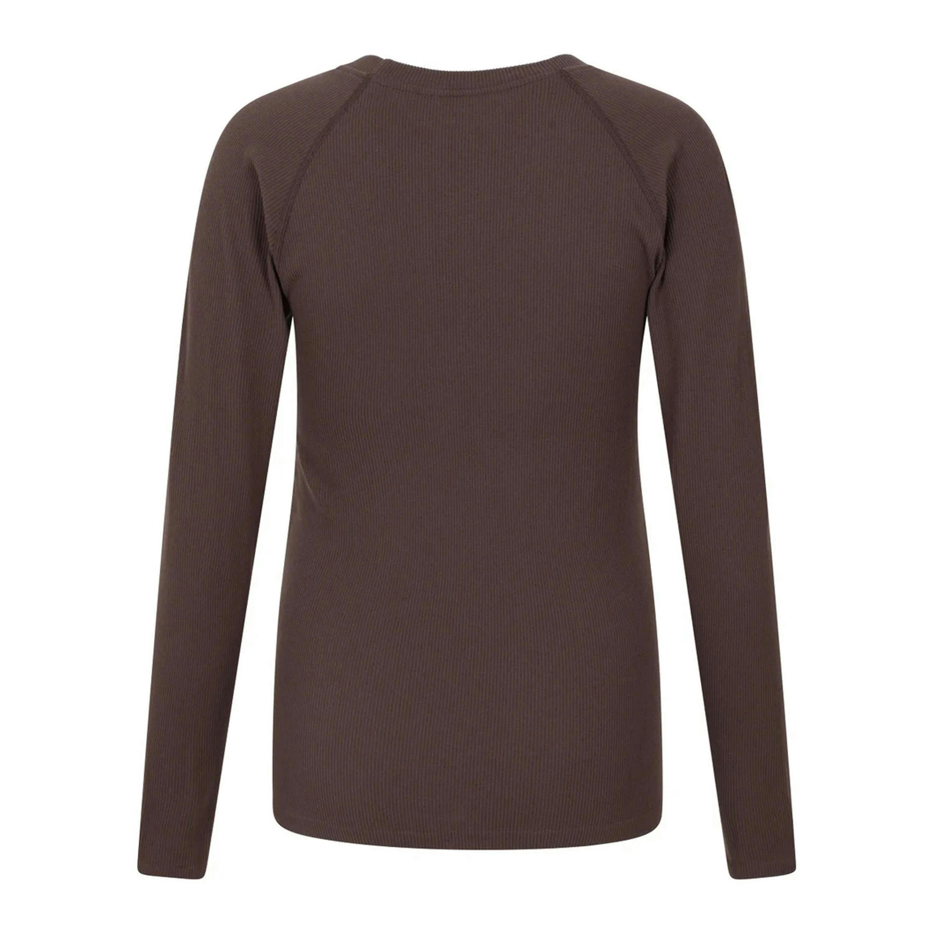 Mountain Warehouse Womens/Ladies Carmel Ribbed Seamless Thermal Top , view 2 of 4
