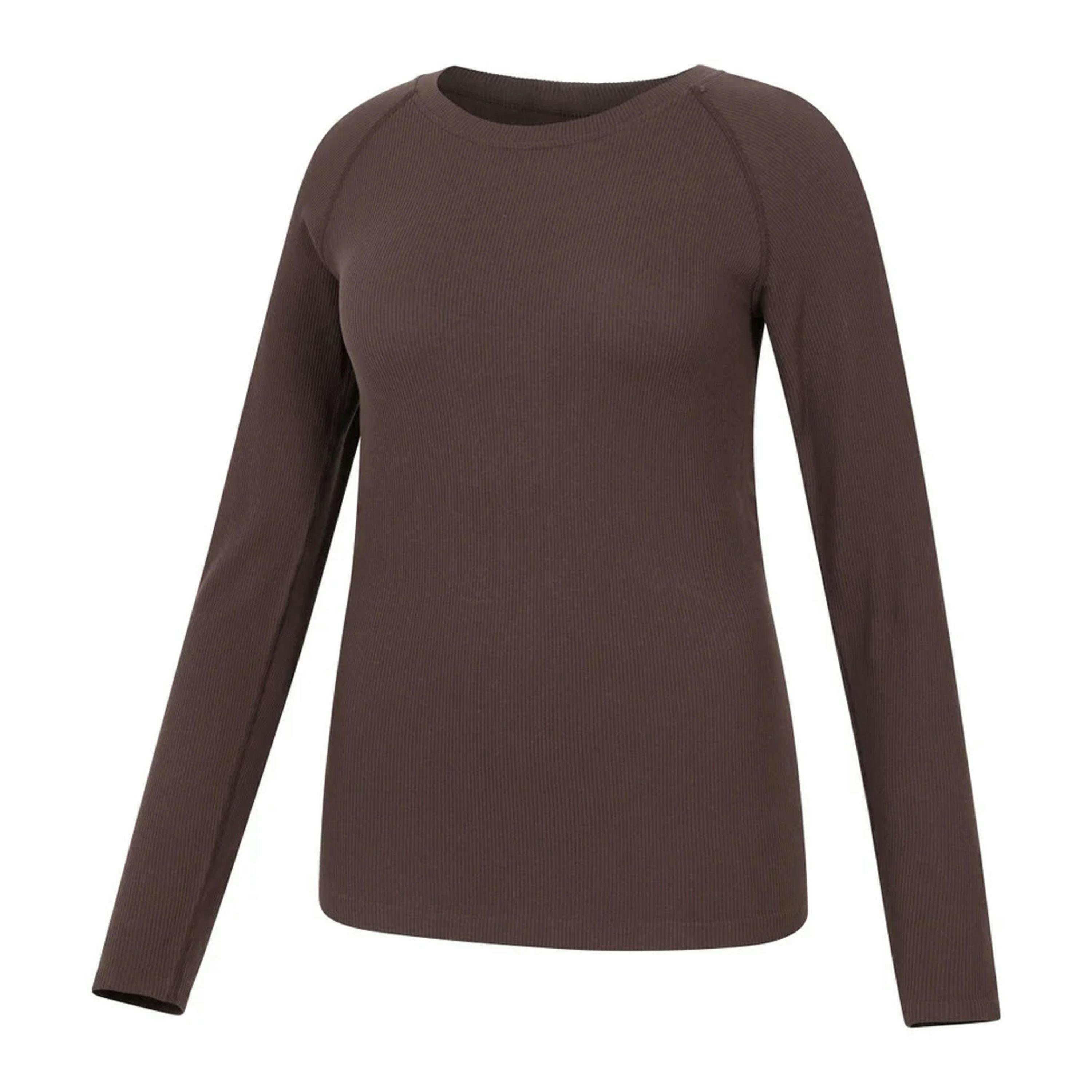 Mountain Warehouse Womens/Ladies Carmel Ribbed Seamless Thermal Top , view 3 of 4