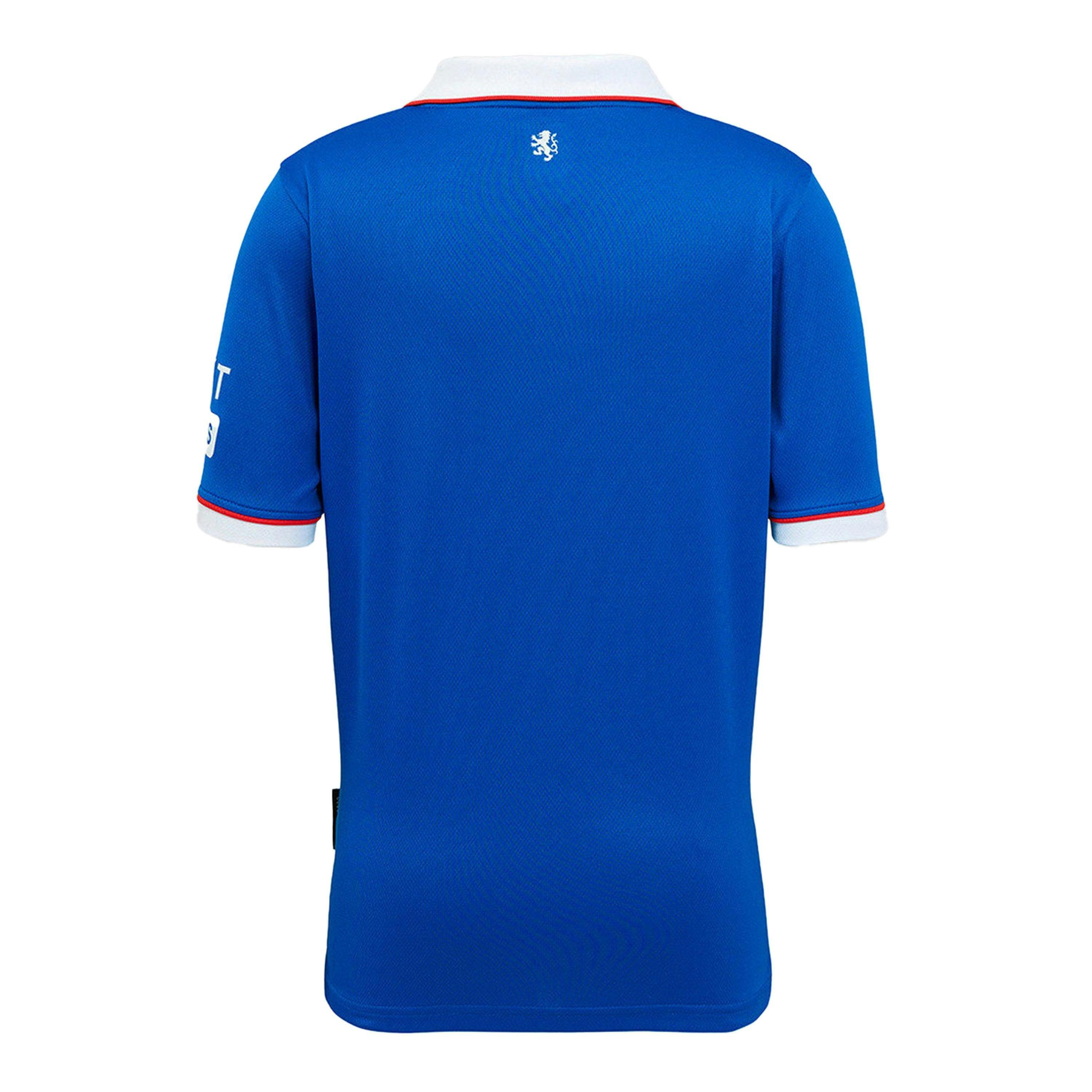 Umbro Childrens/Kids 25/26 Rangers FC Short-Sleeved Home Shirt , view 2 of 2