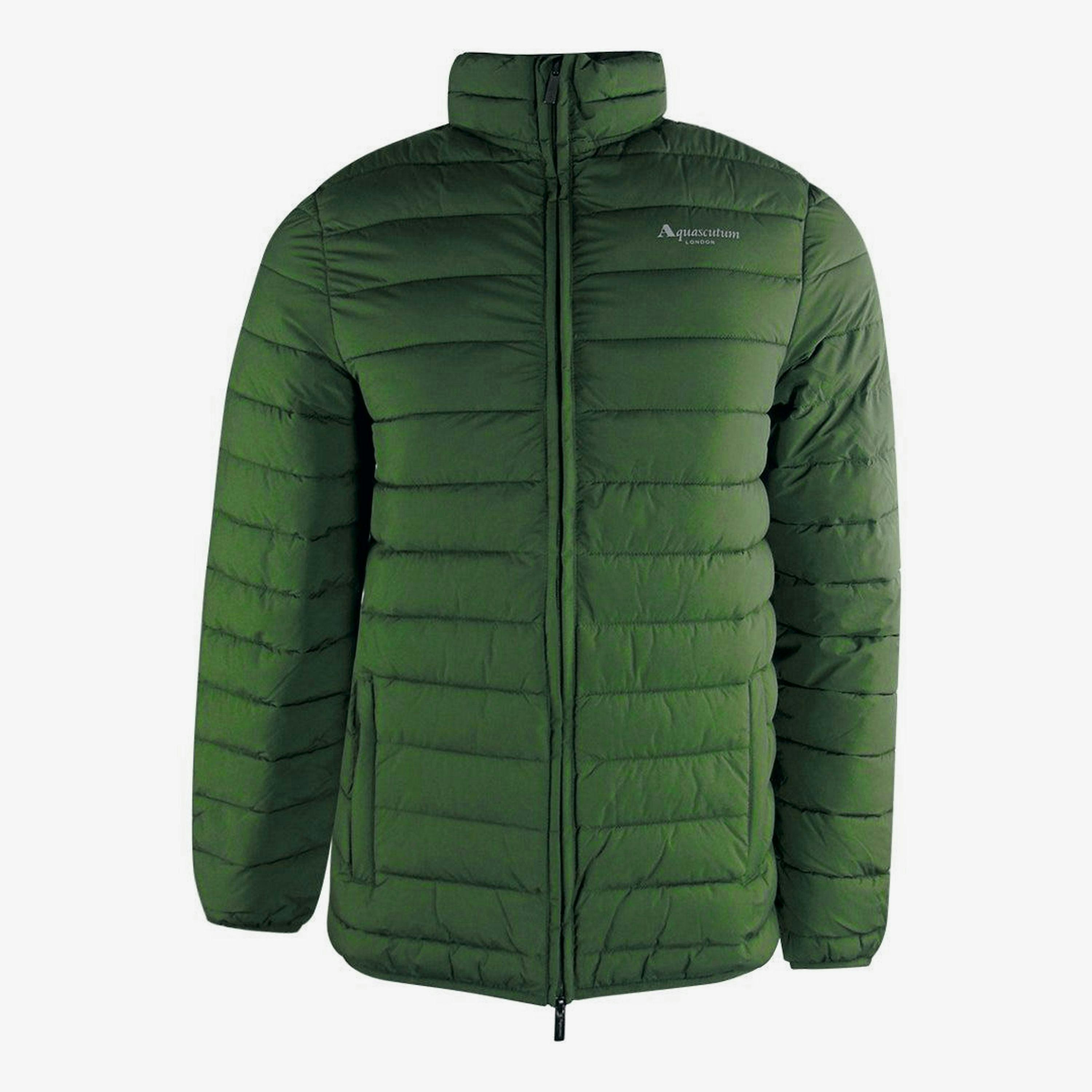 Aquascutum Mens Mock Neck Active Padded Jacket , view 1 of 1