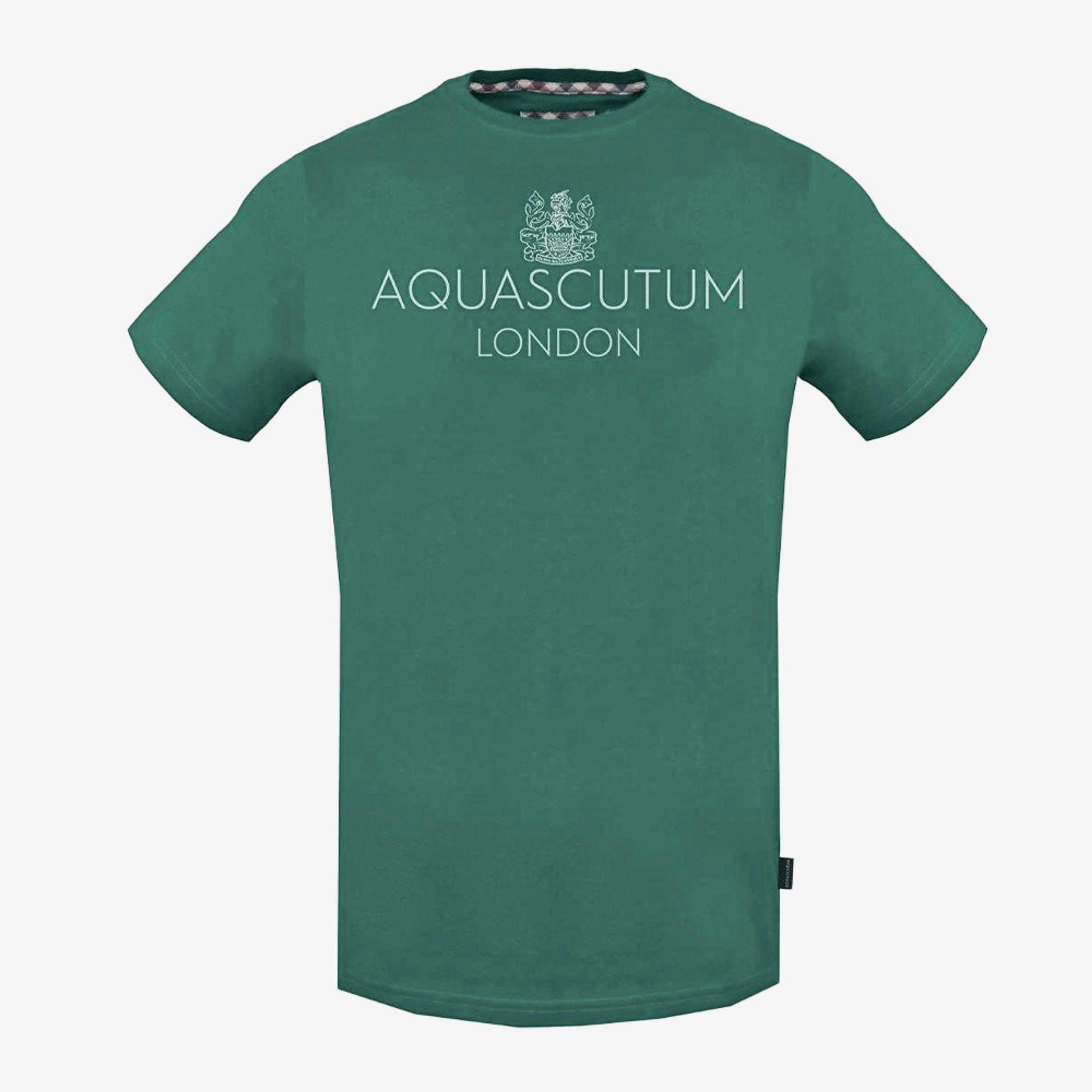 Aquascutum Mens London Bold Logo T-Shirt , view 1 of 1