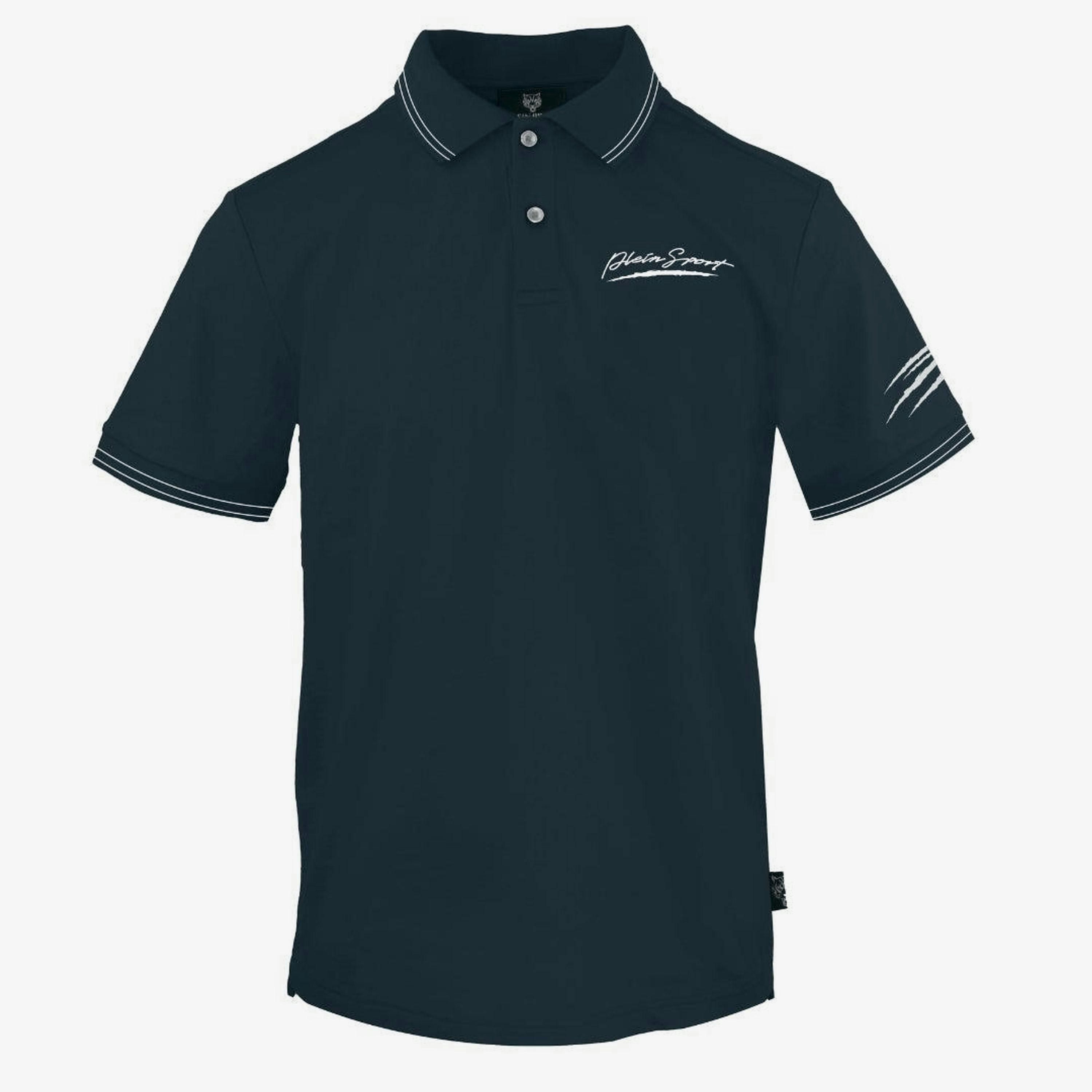 Plein Sport Unisex Adult Signature Logo Polo Shirt , view 1 of 1