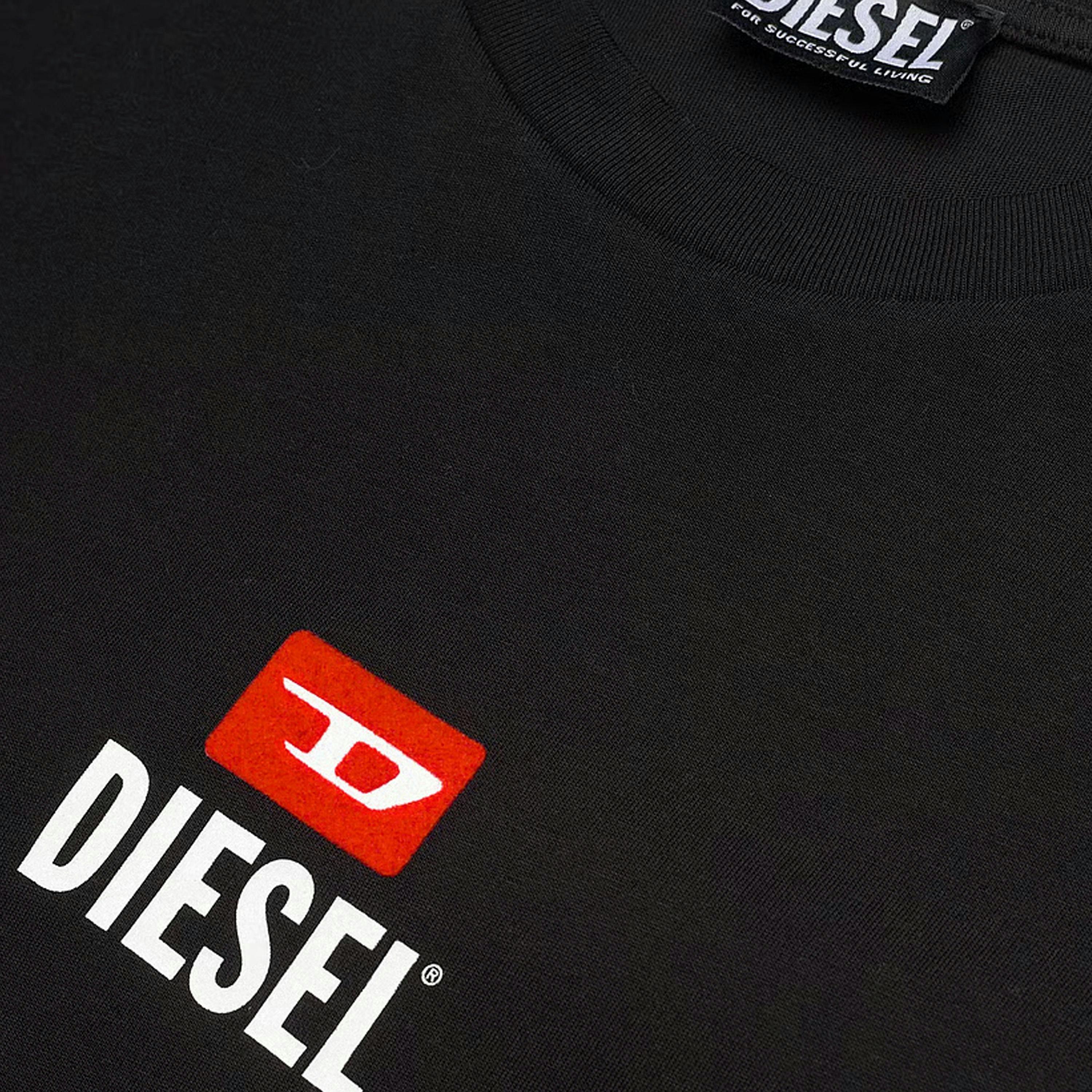 Diesel Mens Logo T-Shirt , view 3 of 3