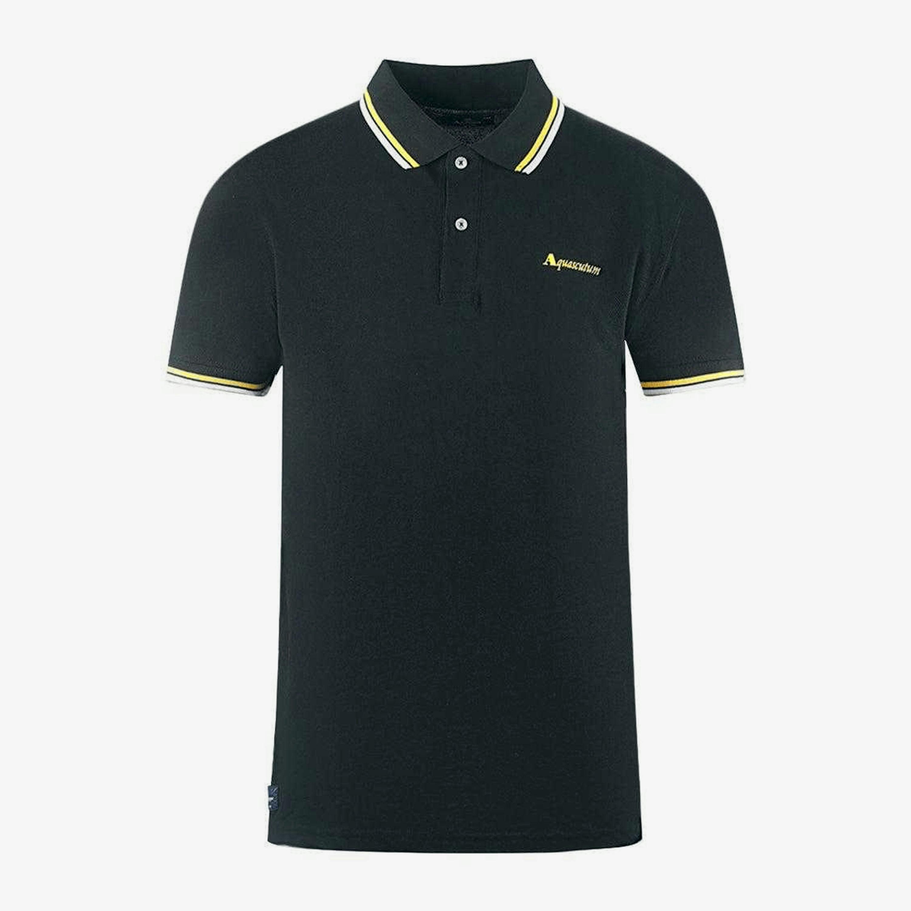 Aquascutum Unisex Adult Double Tipped Collar Logo Polo Shirt , view 1 of 1