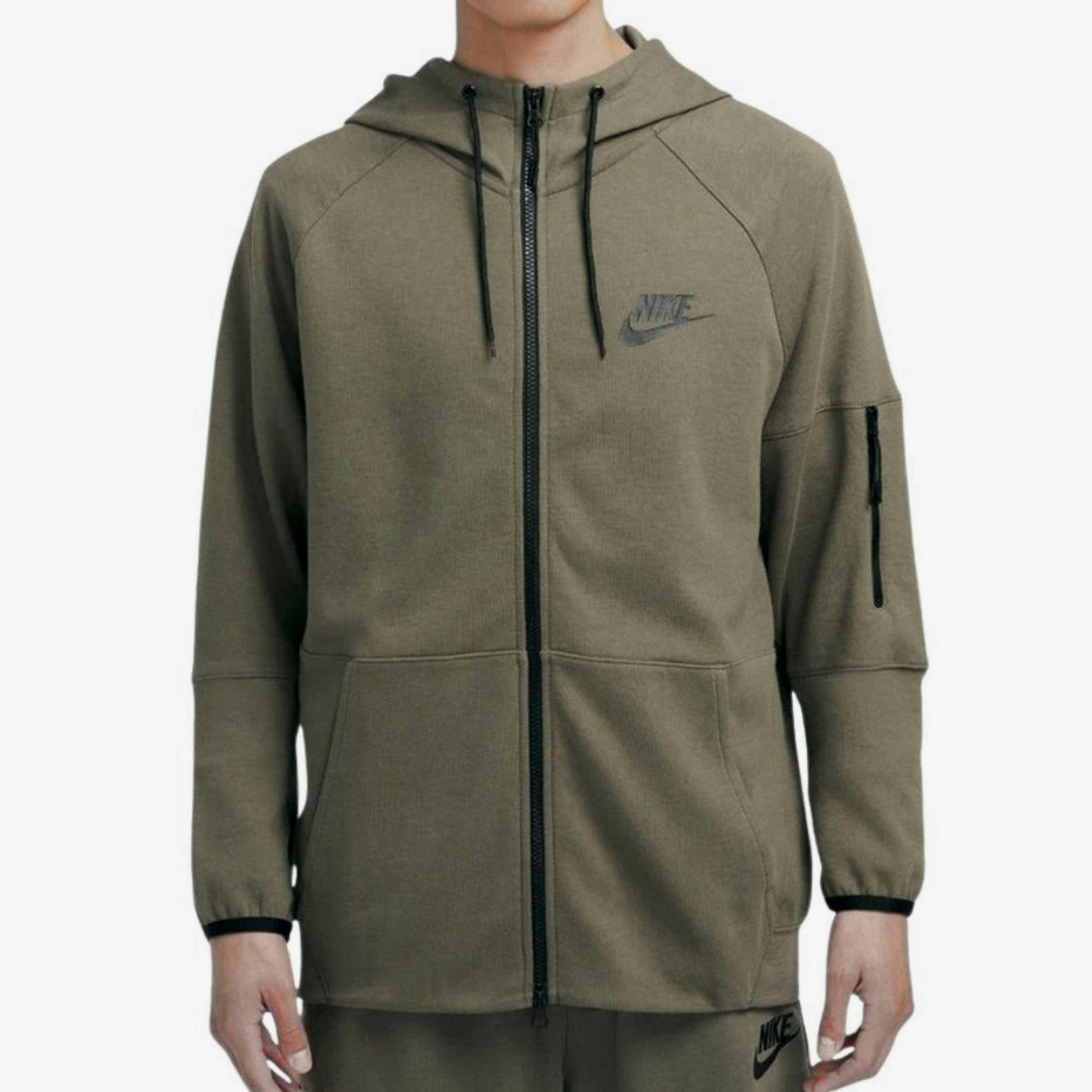 Nike Mens Plain Full Zip Hoodie , view 1 of 1