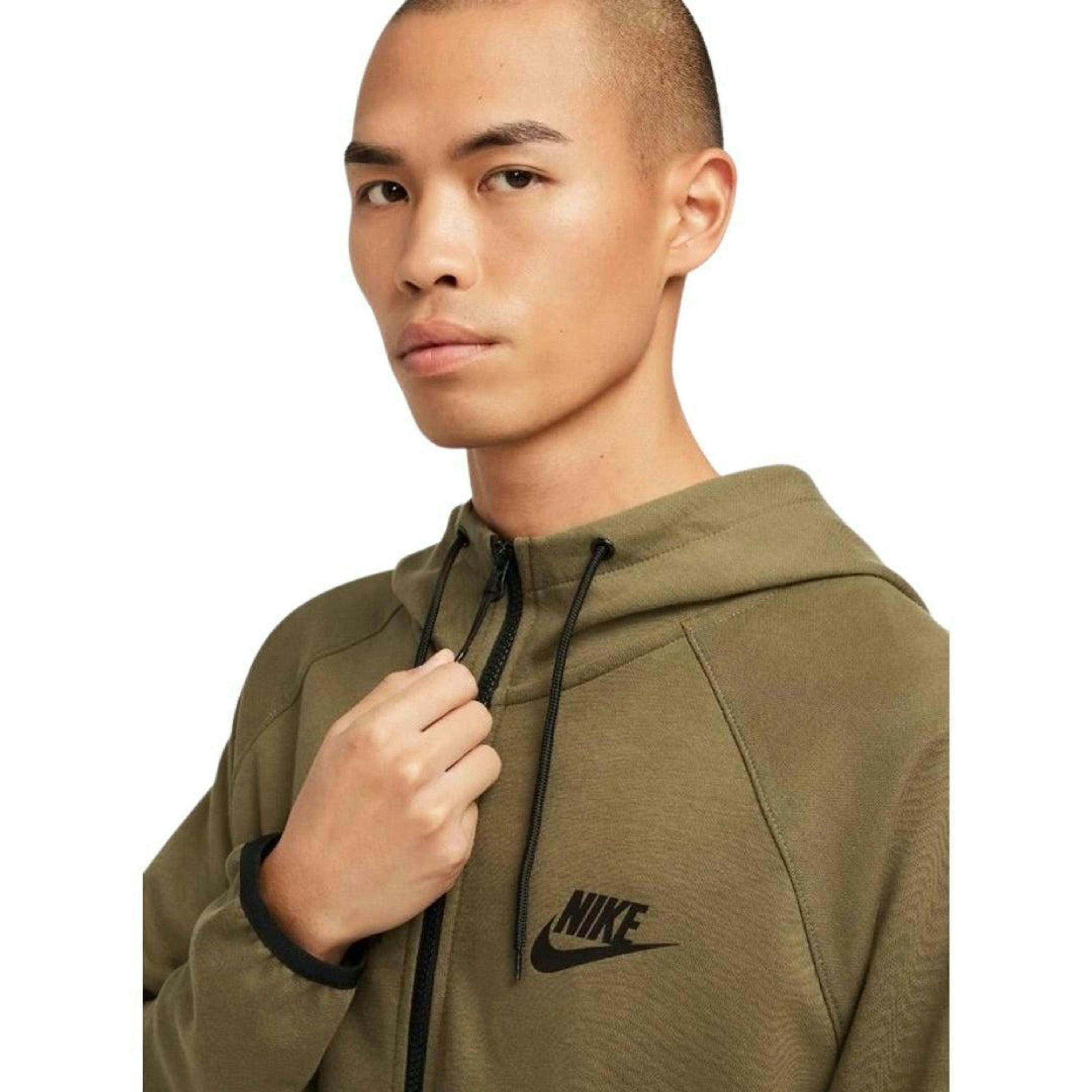 Nike Mens Plain Full Zip Hoodie , view 4 of 4