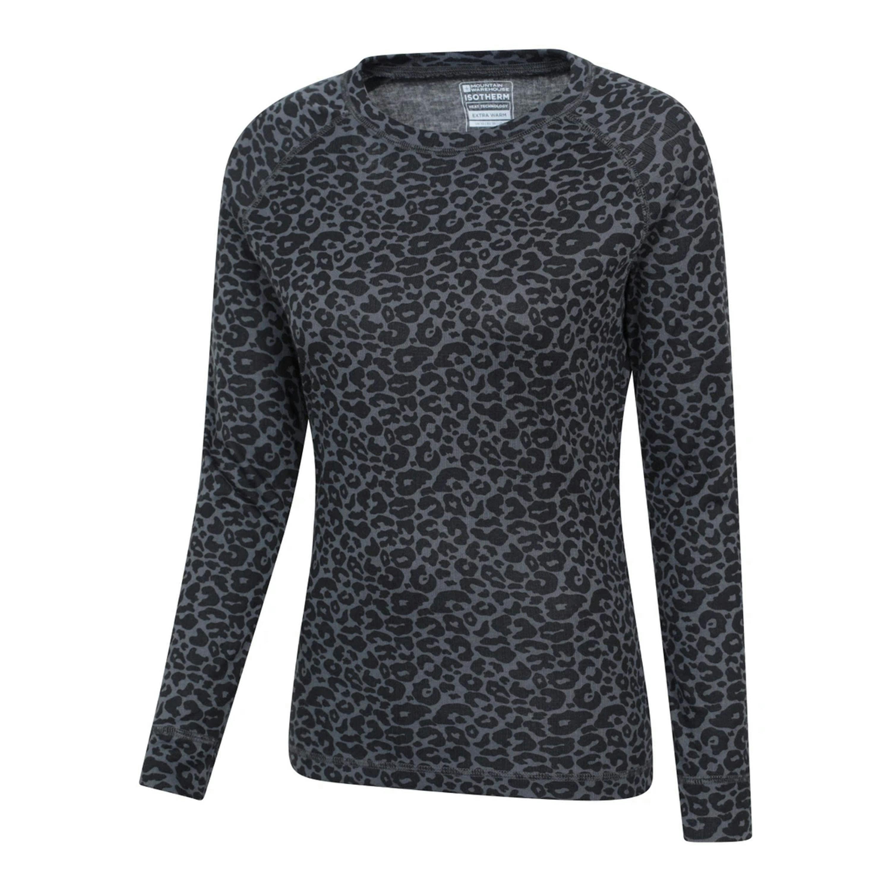 Mountain Warehouse Womens/Ladies Talus Printed Thermal Top , view 3 of 3