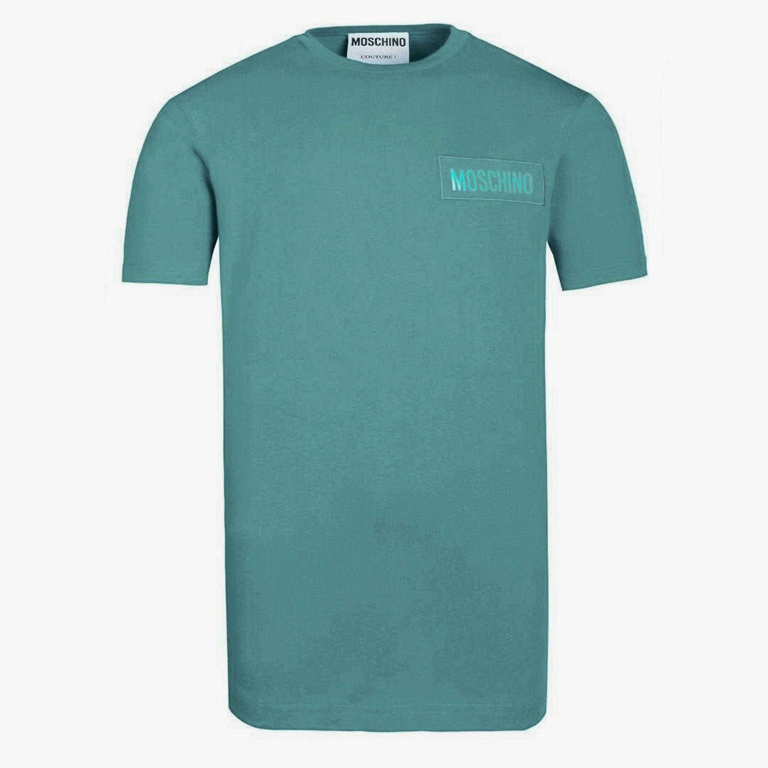 Moschino Mens Patch Logo T-Shirt , view 1 of 1