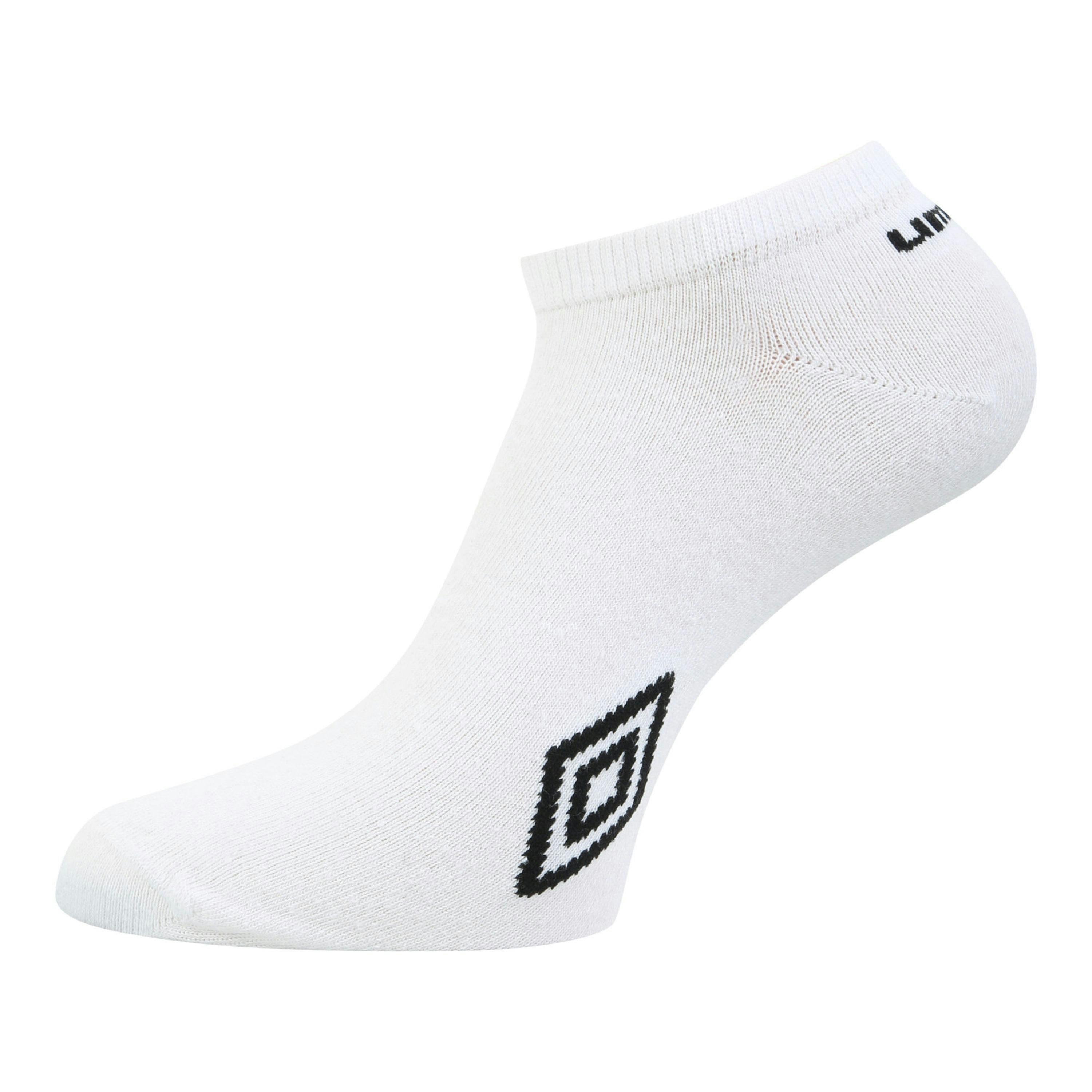 Umbro Unisex Adult Logo Trainer Socks (Pack of 3) , view 2 of 4
