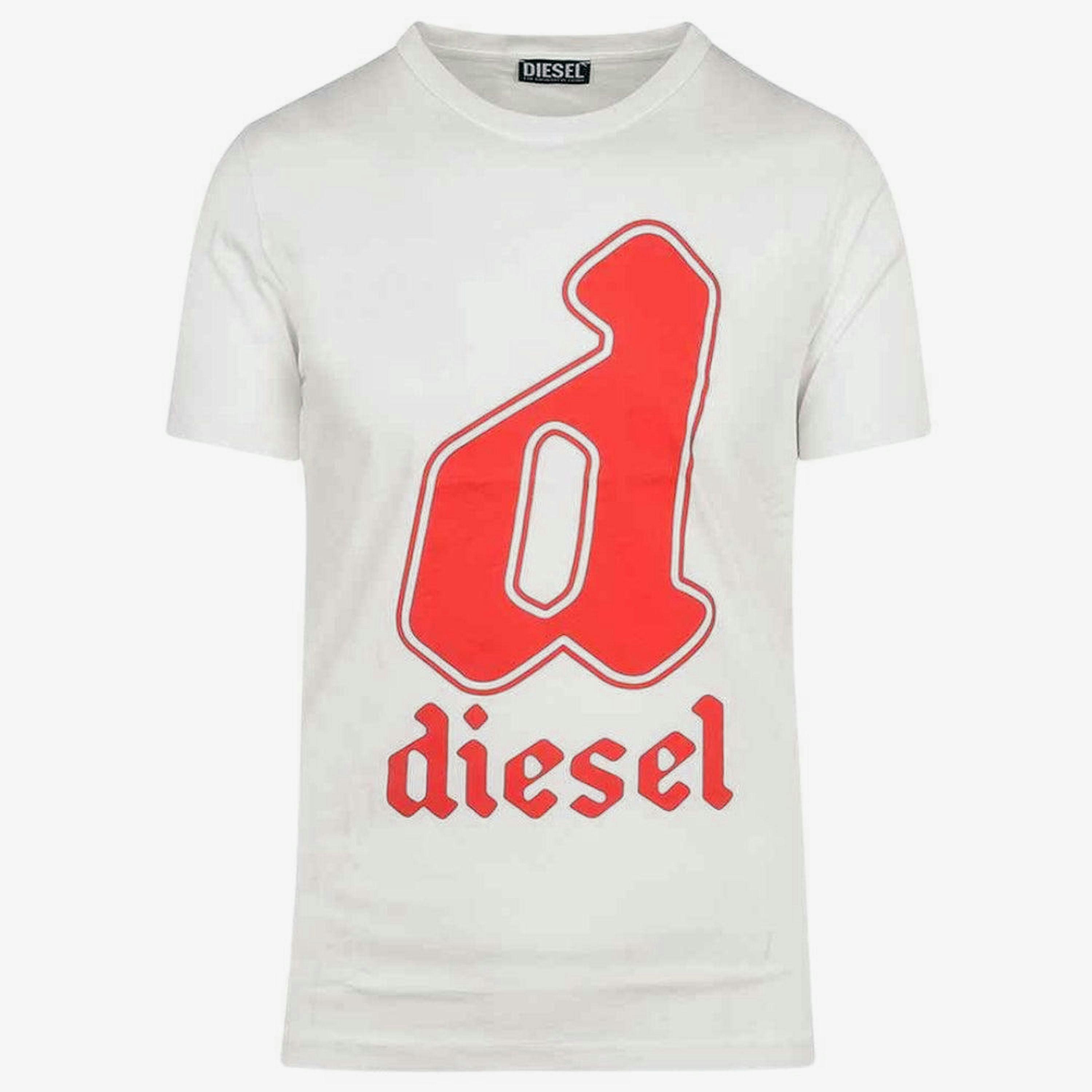 Diesel Unisex Adult Lowercase D Large Logo T-Shirt , view 1 of 1