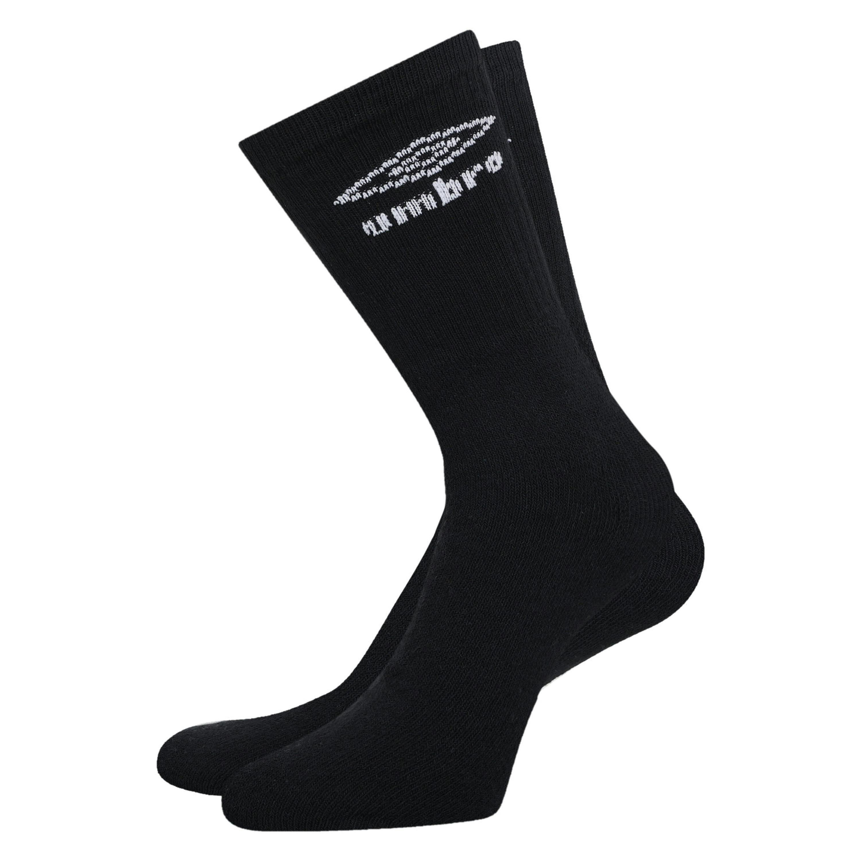 Umbro Mens Logo Crew Socks (Pack of 3) , view 2 of 4