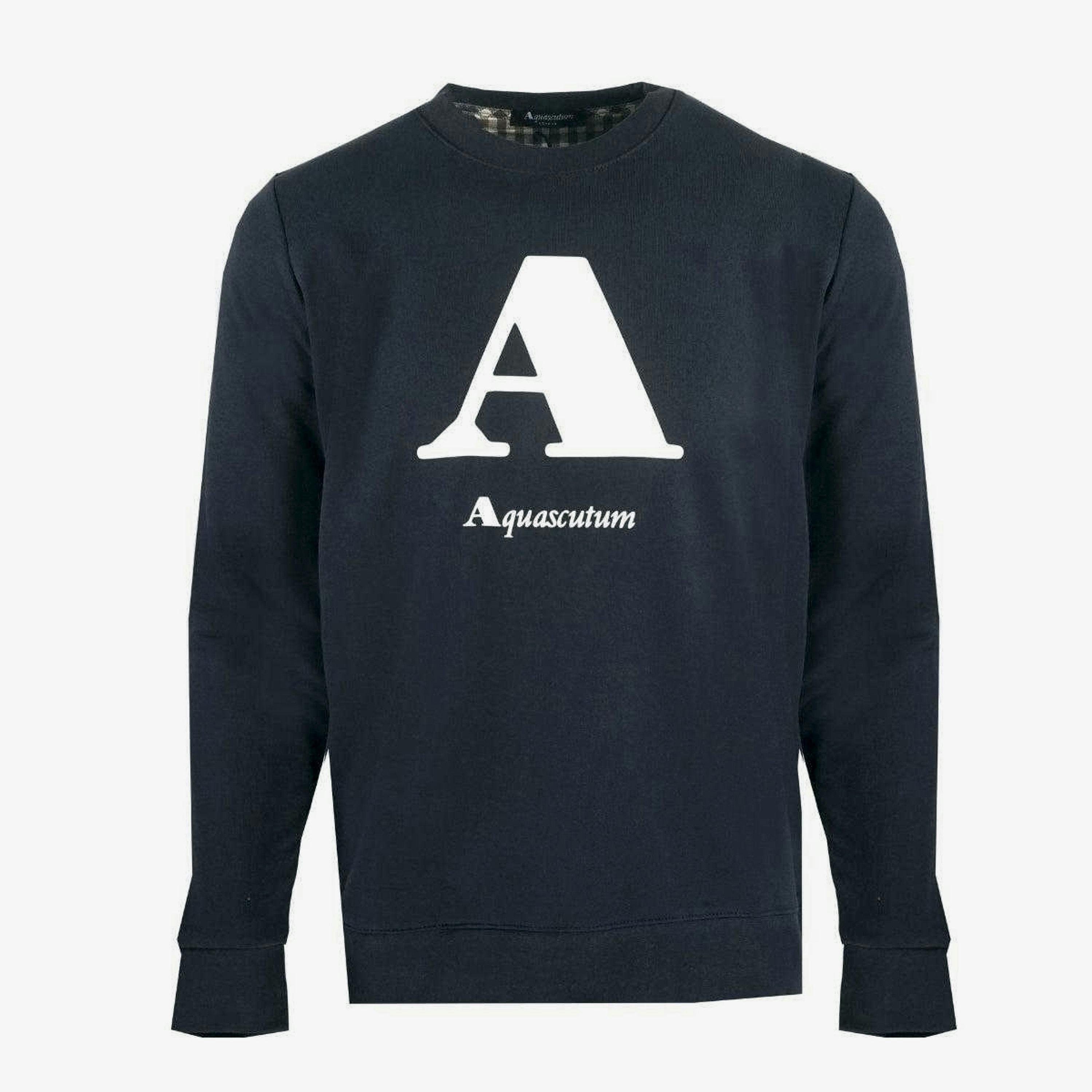 Aquascutum Unisex Adult Logo Sweatshirt , view 1 of 1