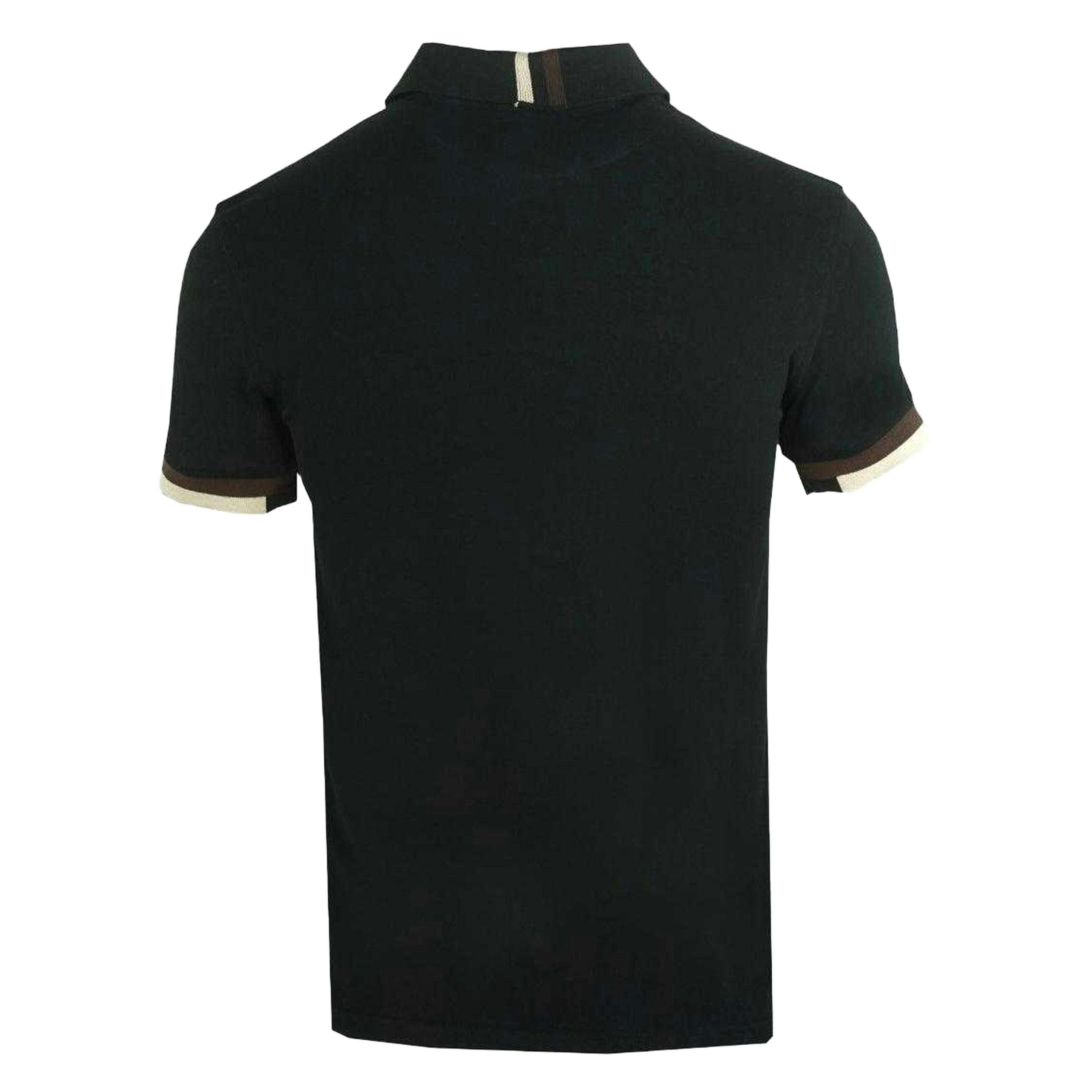 Aquascutum Mens Aldis Crest Logo Polo Shirt , view 2 of 2