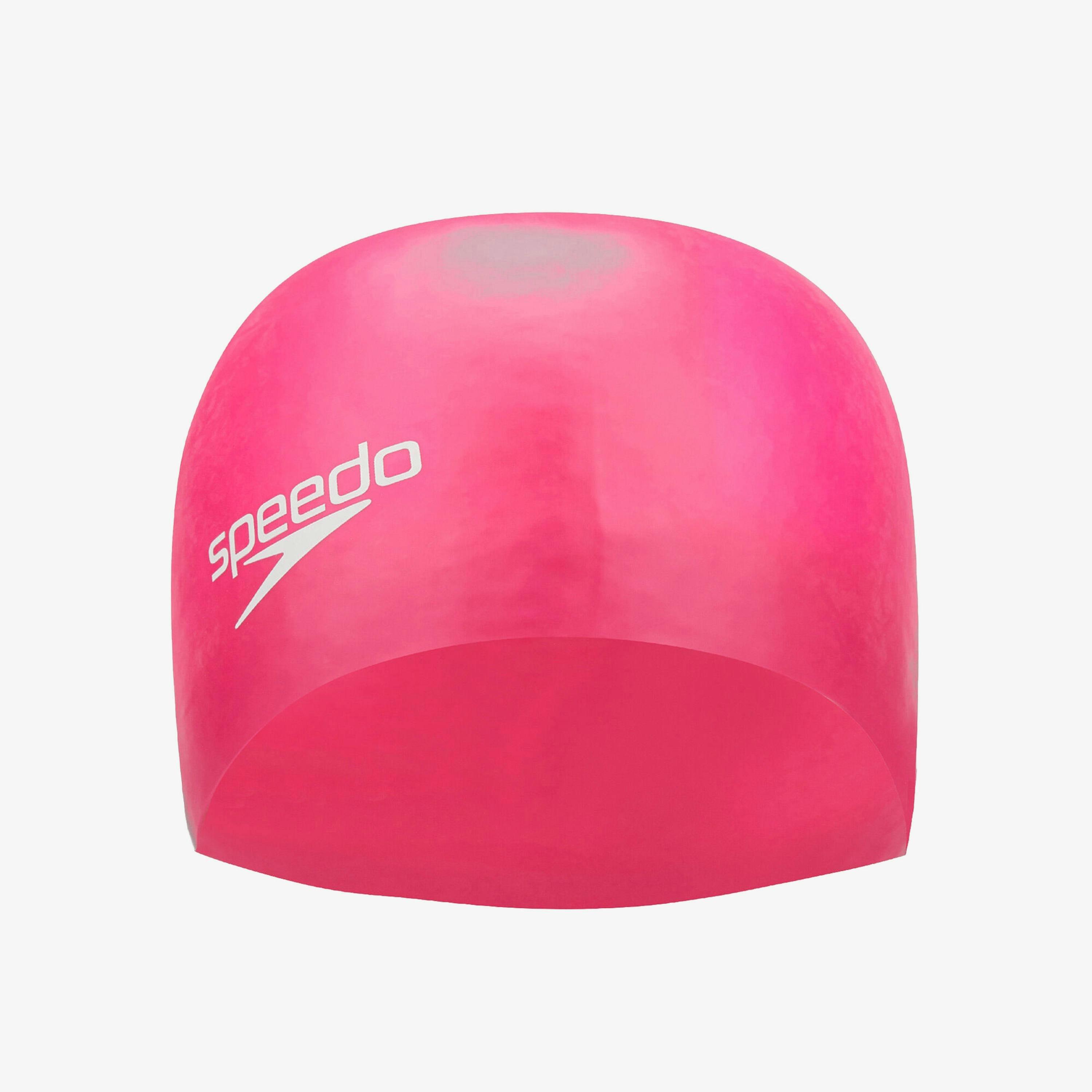 Speedo Unisex Adult Moulded Silicone Swimming Cap , view 1 of 1