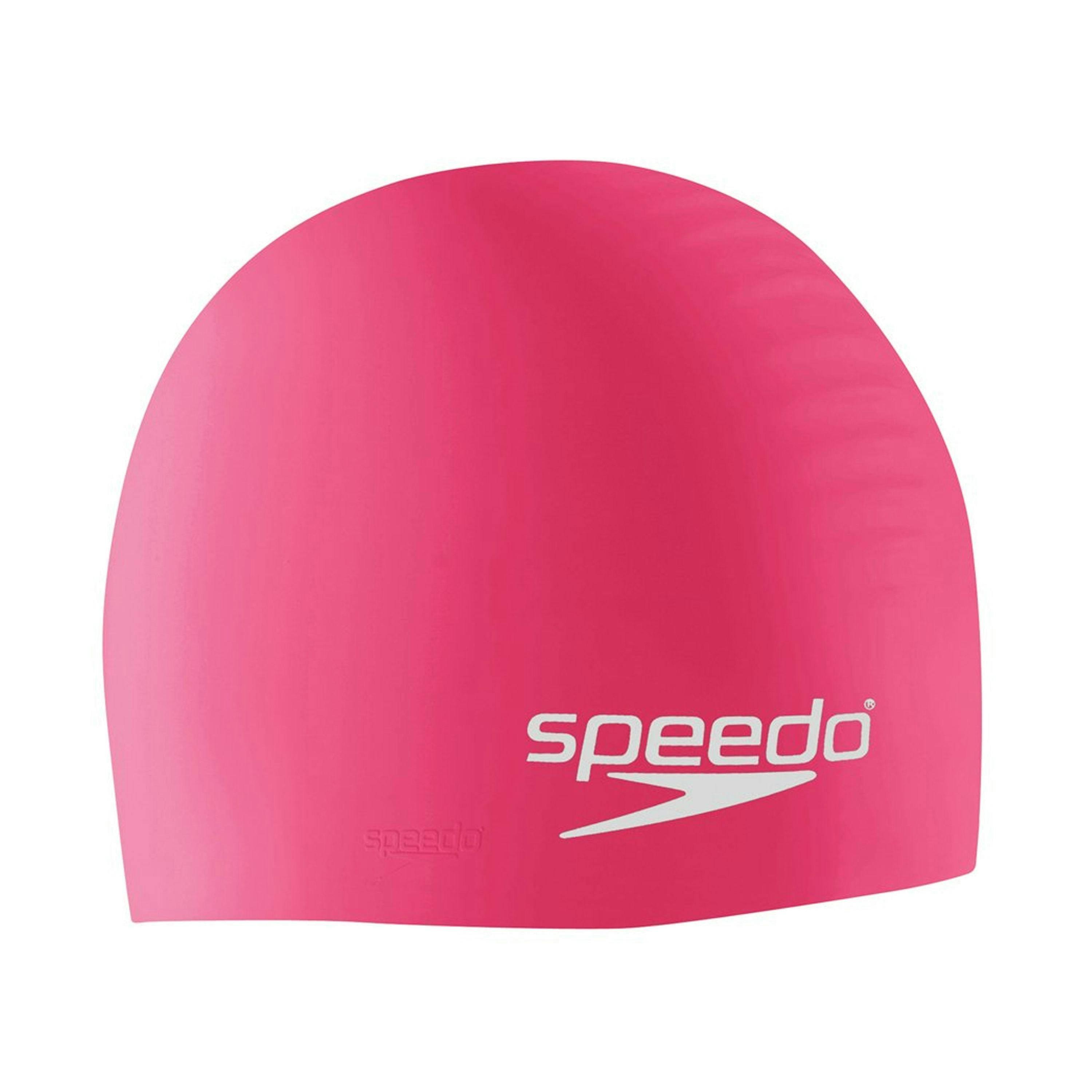 Speedo Unisex Adult Moulded Silicone Swimming Cap , view 4 of 4