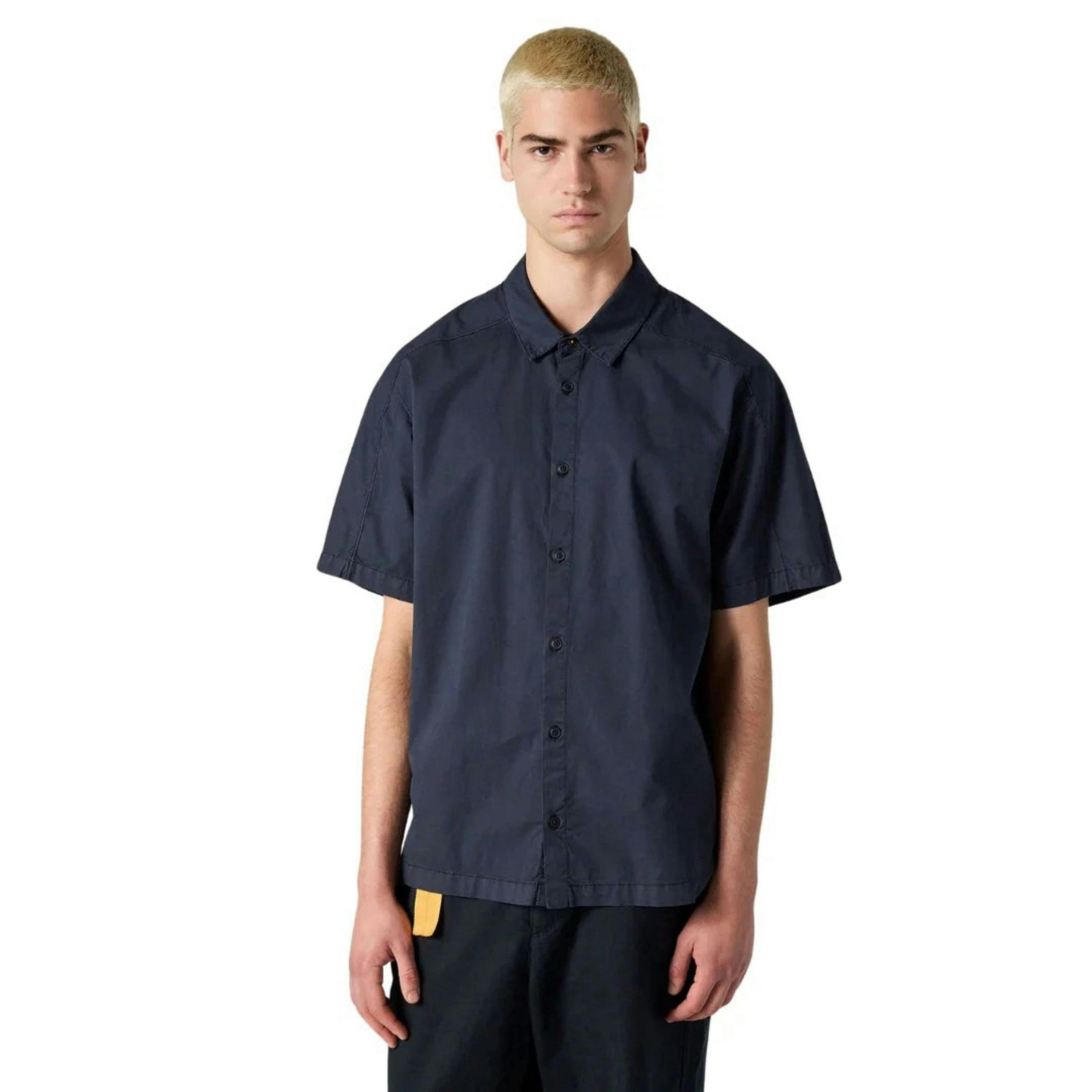 Parajumpers Mens Tobin Plain Short-Sleeved Shirt , view 3 of 3