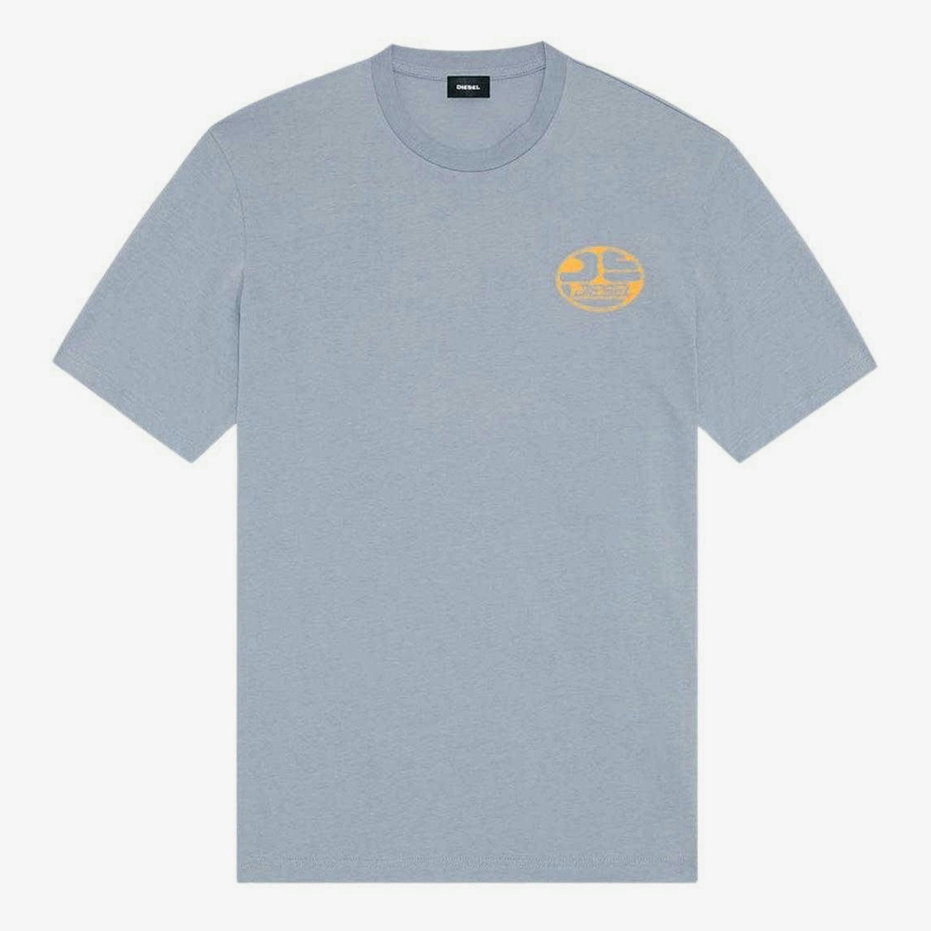 Diesel Unisex Adult Oval Stonewashed Logo T-Shirt , view 1 of 1