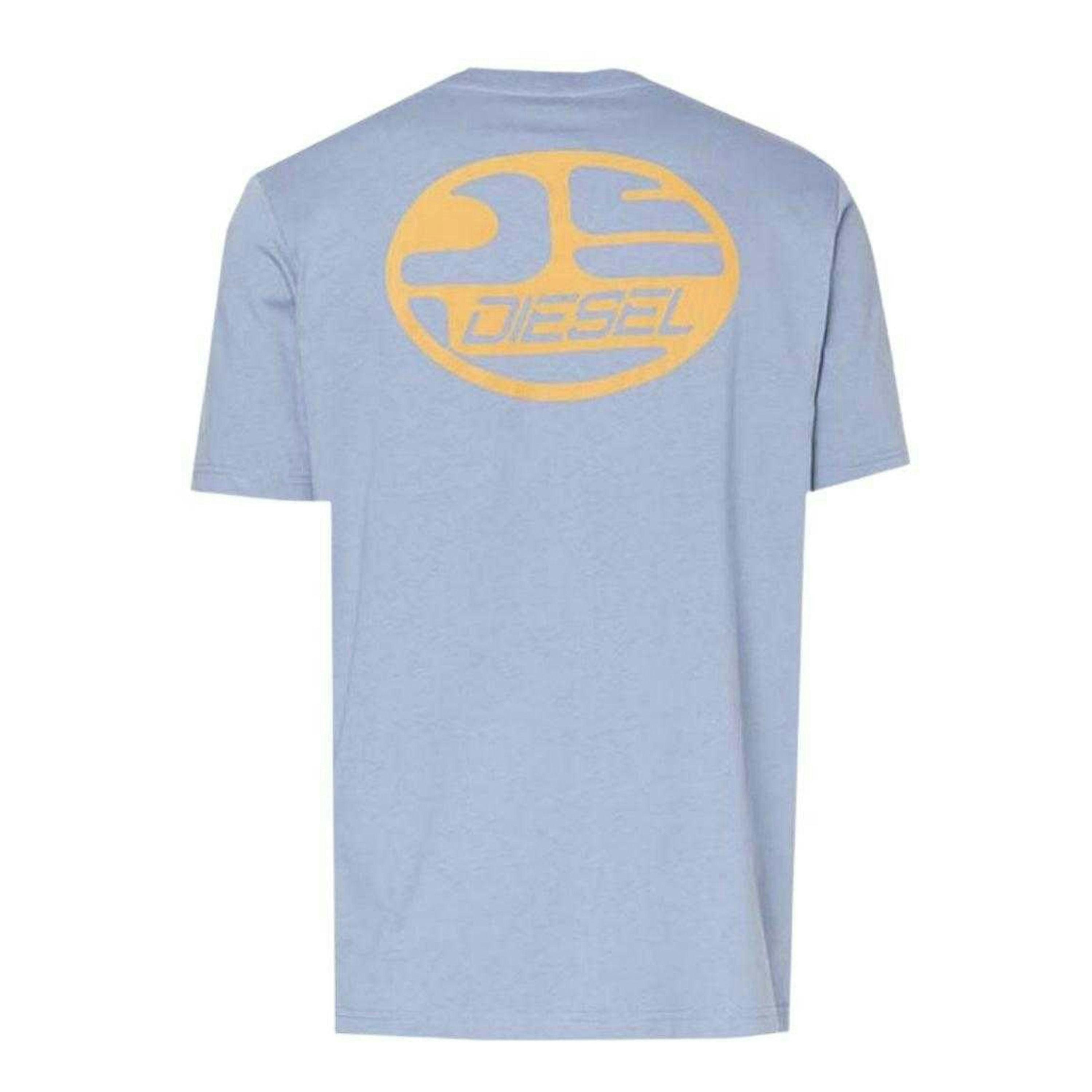 Diesel Unisex Adult Oval Stonewashed Logo T-Shirt , view 2 of 2