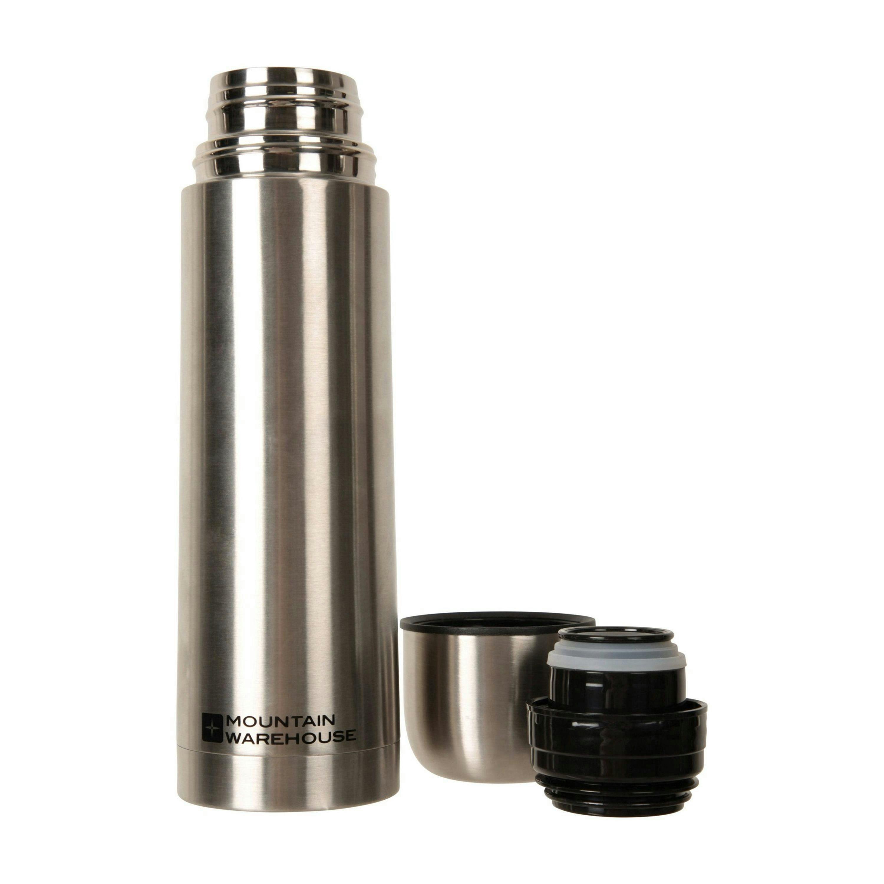 Mountain Warehouse Logo Stainless Steel 500ml Flask , view 4 of 4