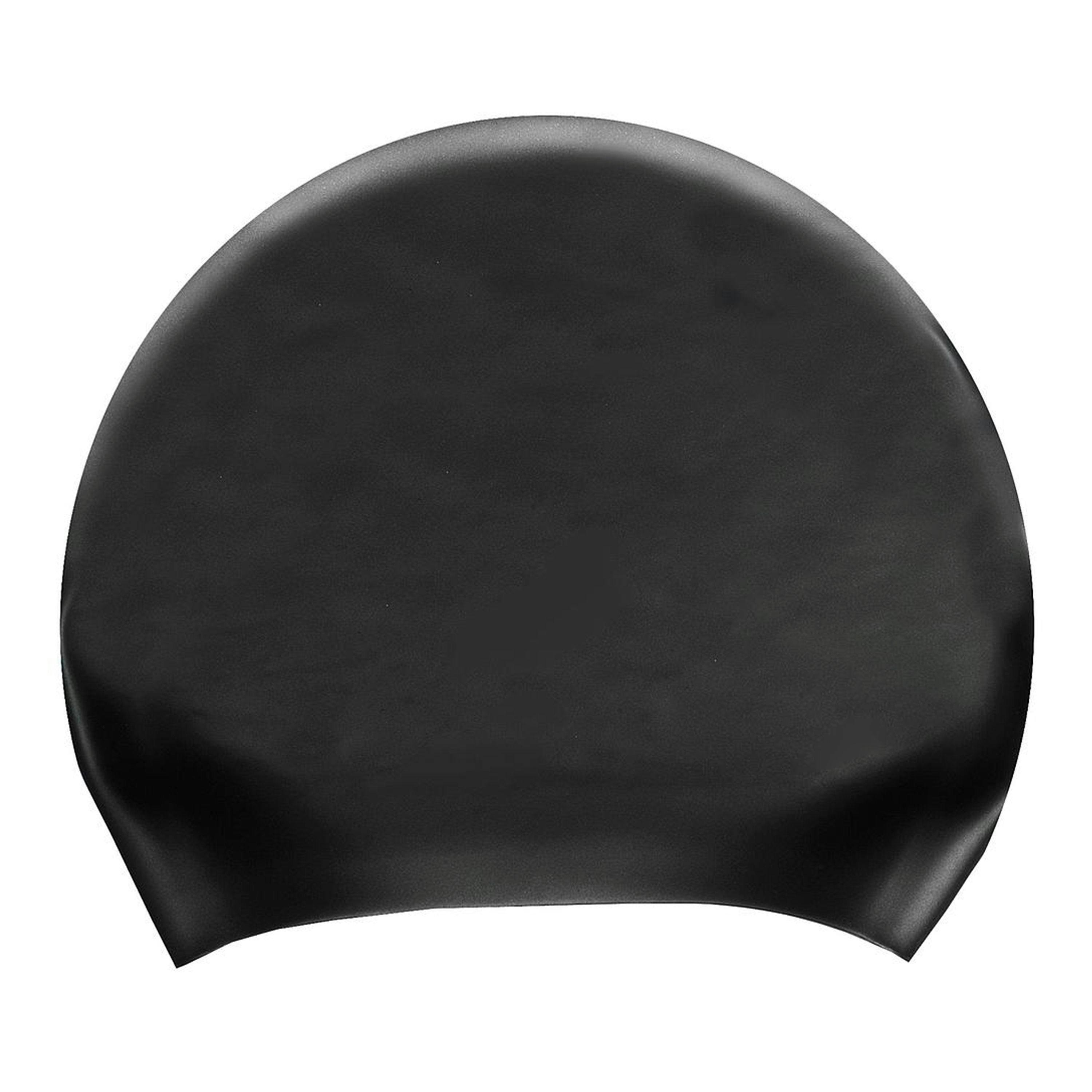 Speedo Unisex Adult Long Hair Silicone Swim Cap , view 2 of 4