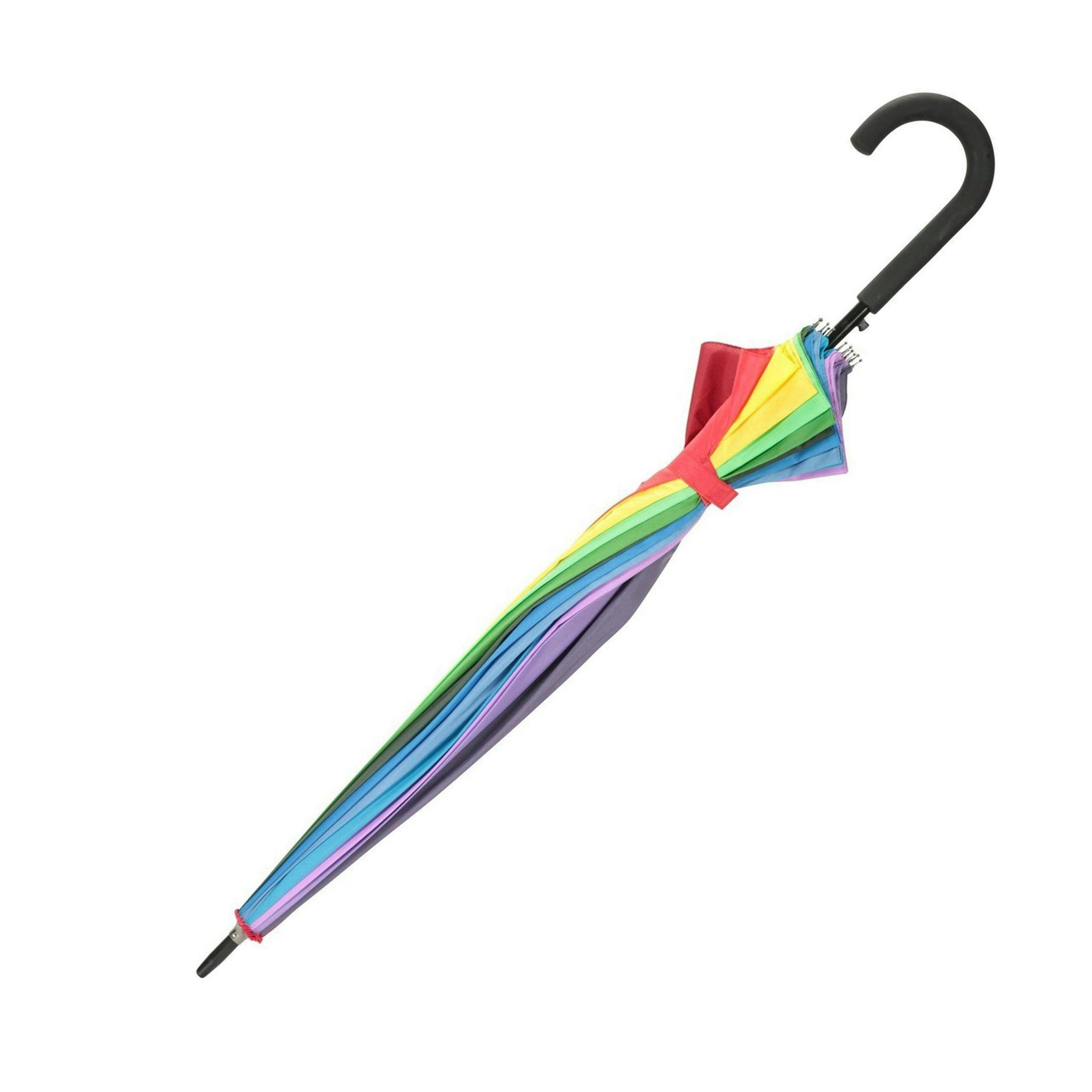Mountain Warehouse Rainbow Stick Umbrella , view 4 of 5