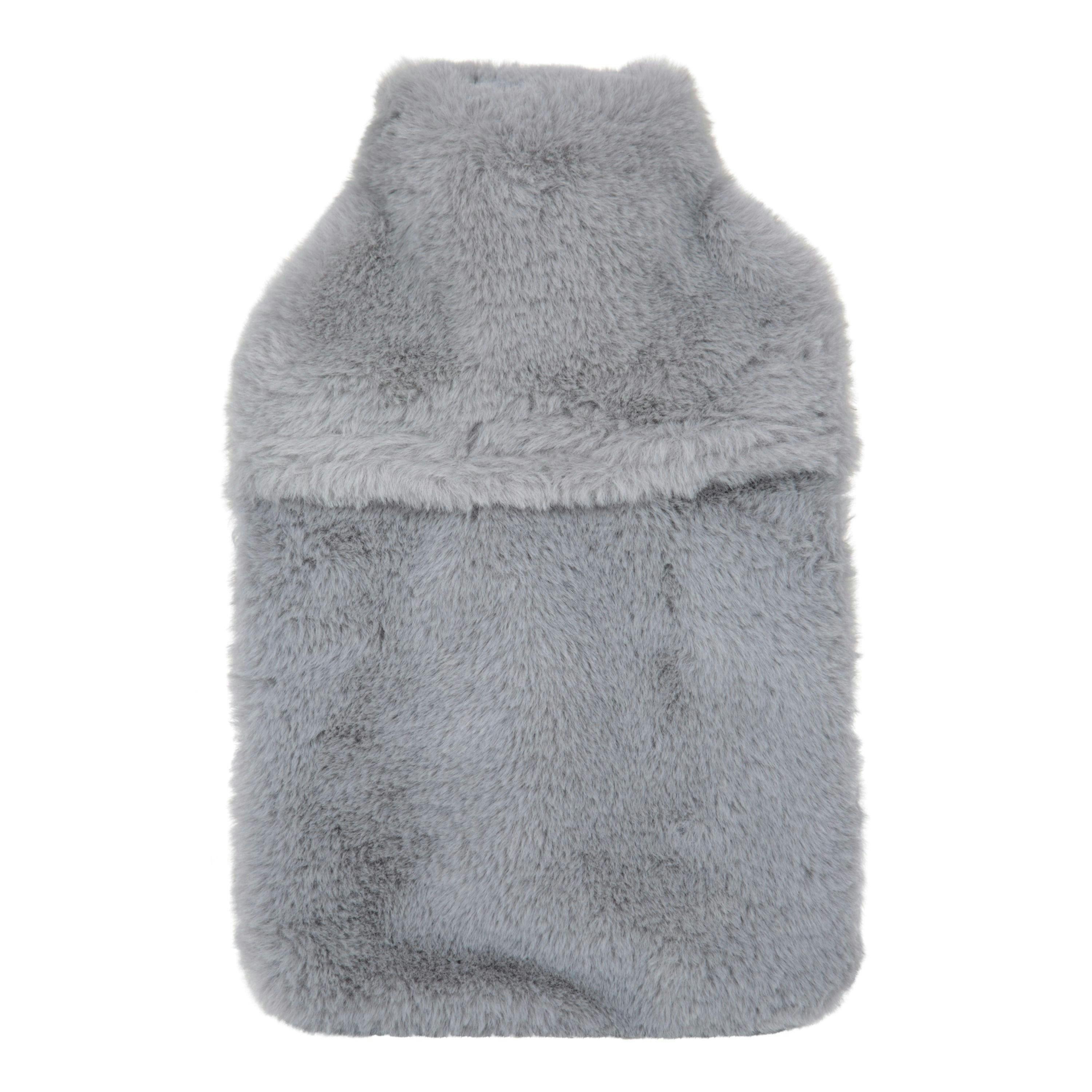 Mountain Warehouse 1.5L Faux Fur Hot Water Bottle , view 2 of 2