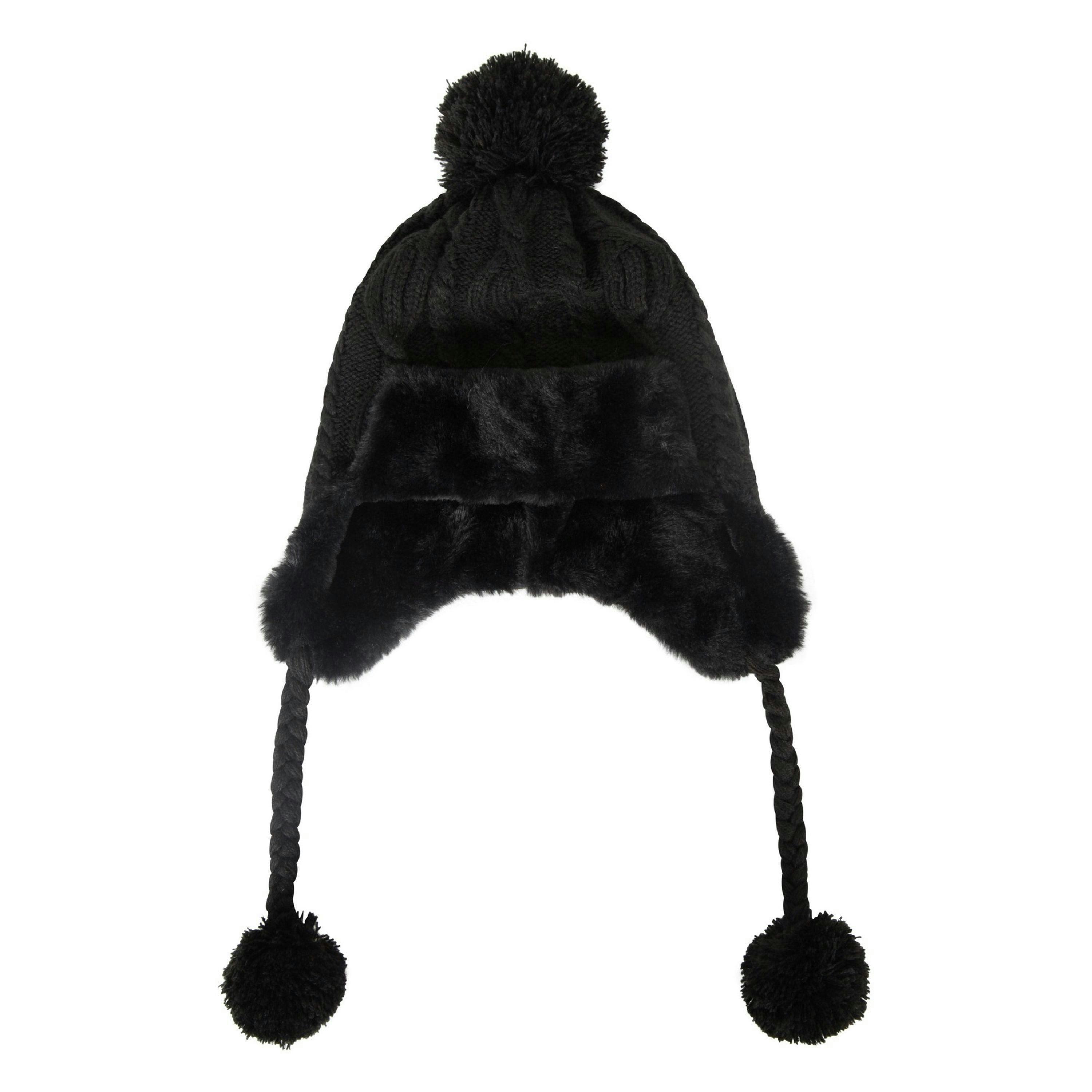 Mountain Warehouse Womens/Ladies Sierra Knitted Thermal Bomber Hat , view 6 of 6