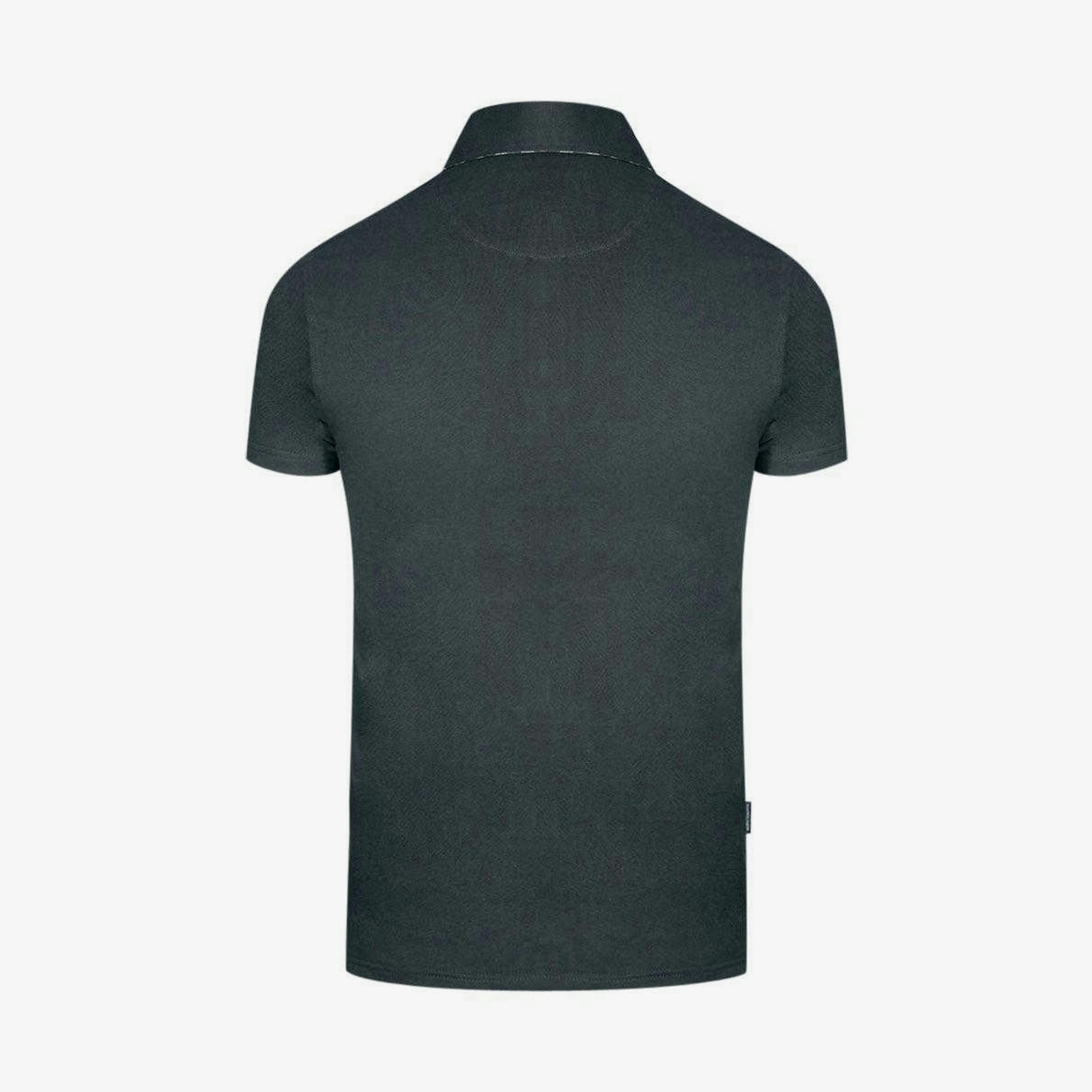 Aquascutum Mens Checked Logo Polo Shirt , view 1 of 2