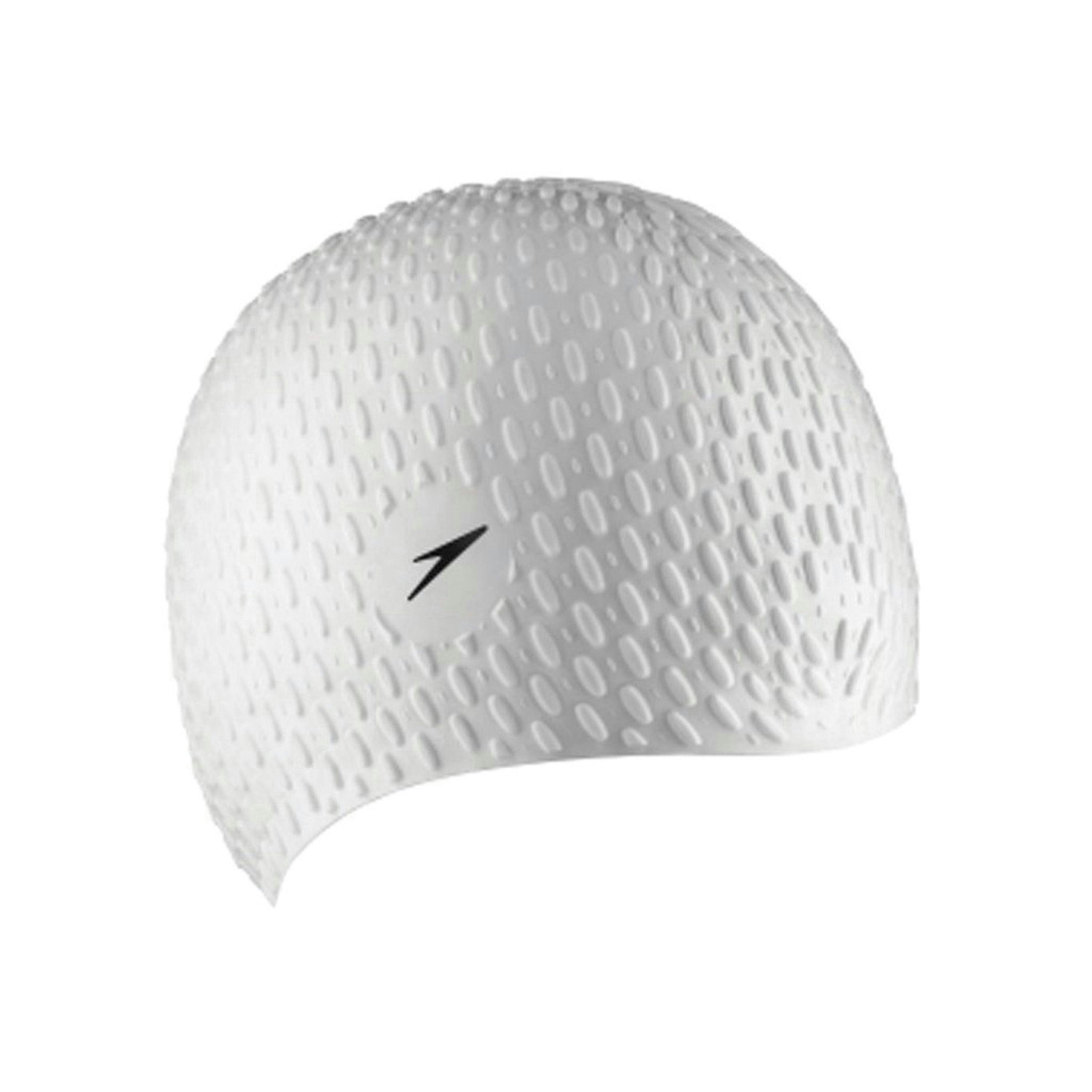 Speedo Unisex Adult Bubble Swim Cap , view 1 of 3