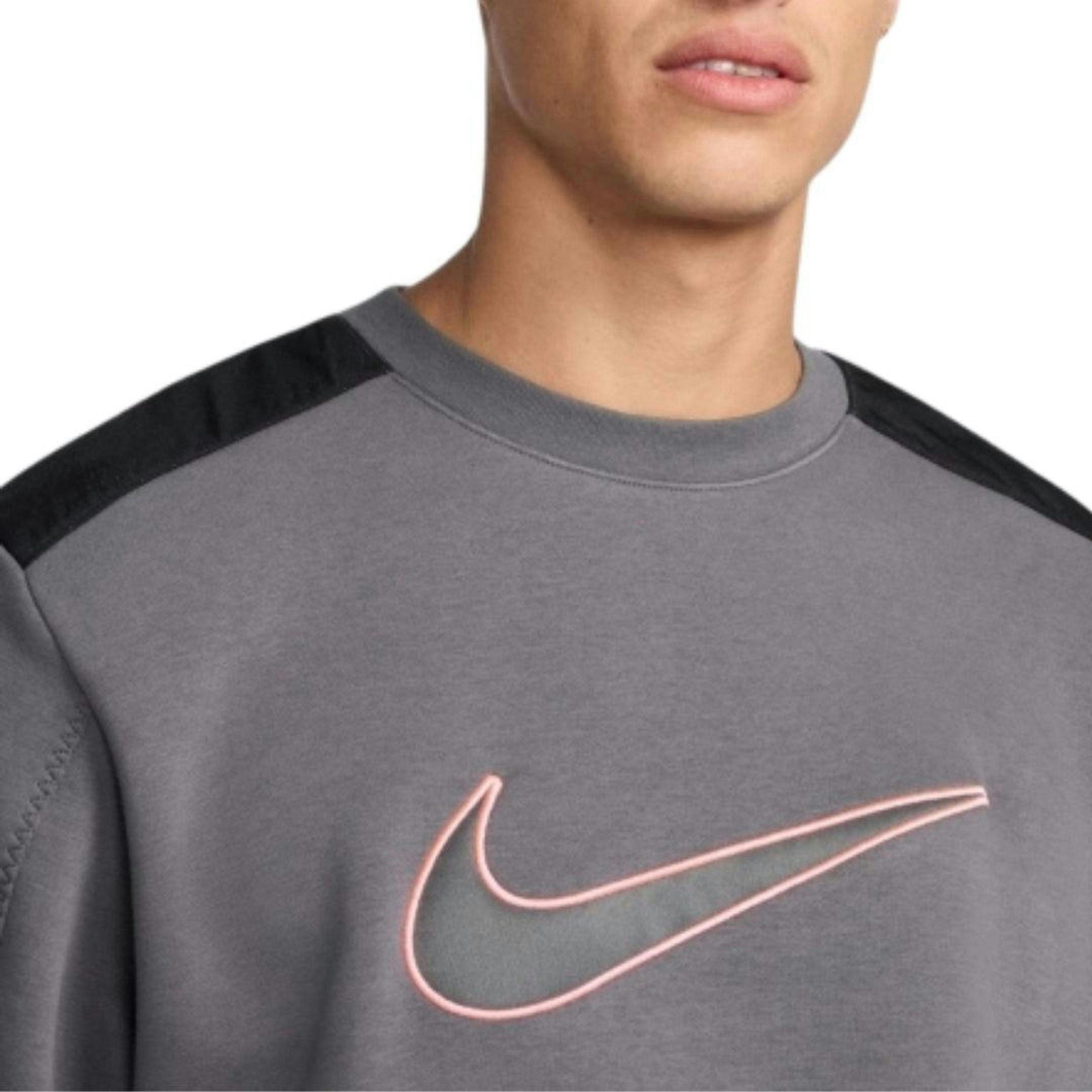 Nike Mens Swoosh Logo Sweatshirt , view 3 of 4
