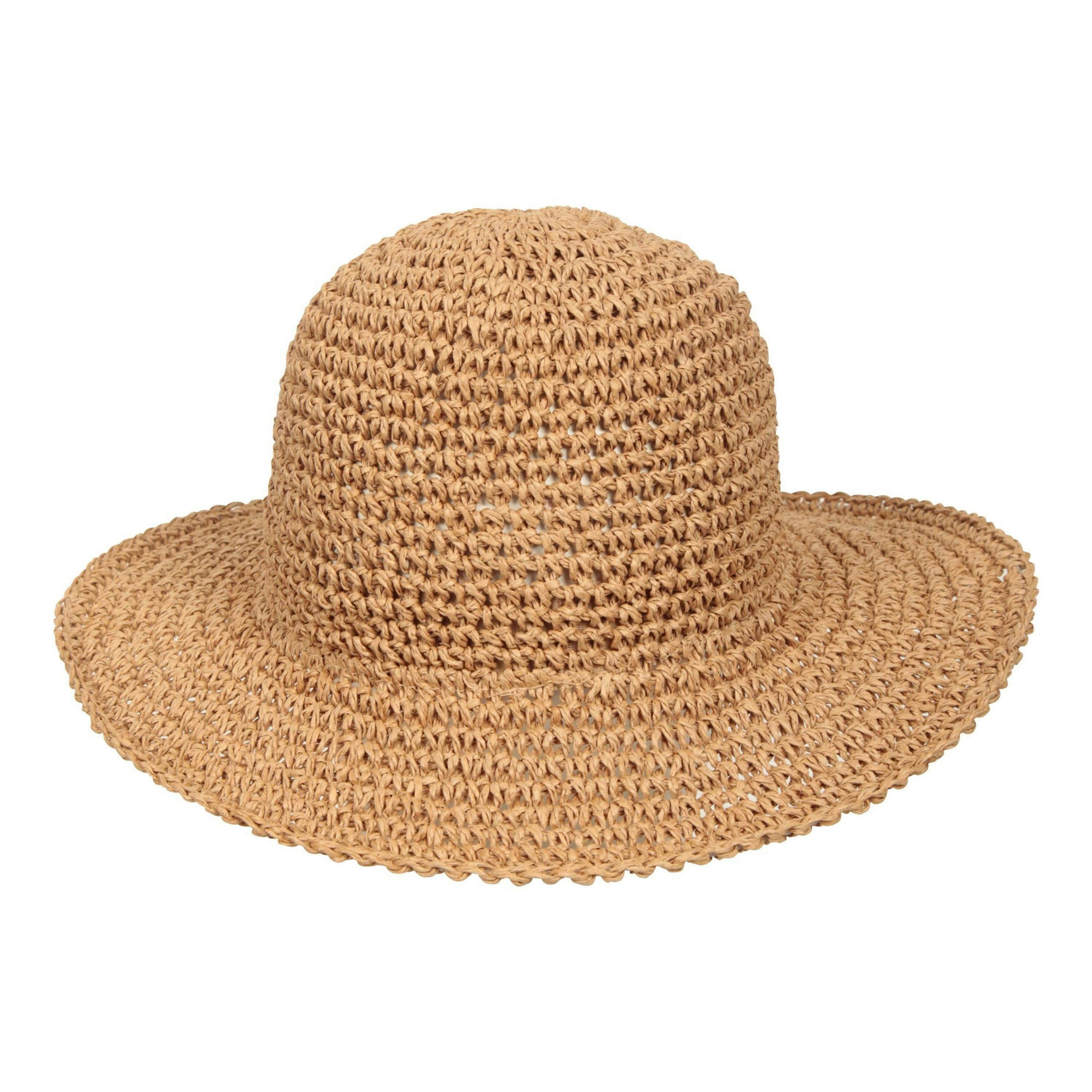 Mountain Warehouse Womens/Ladies Straw Packable Sun Hat , view 3 of 4