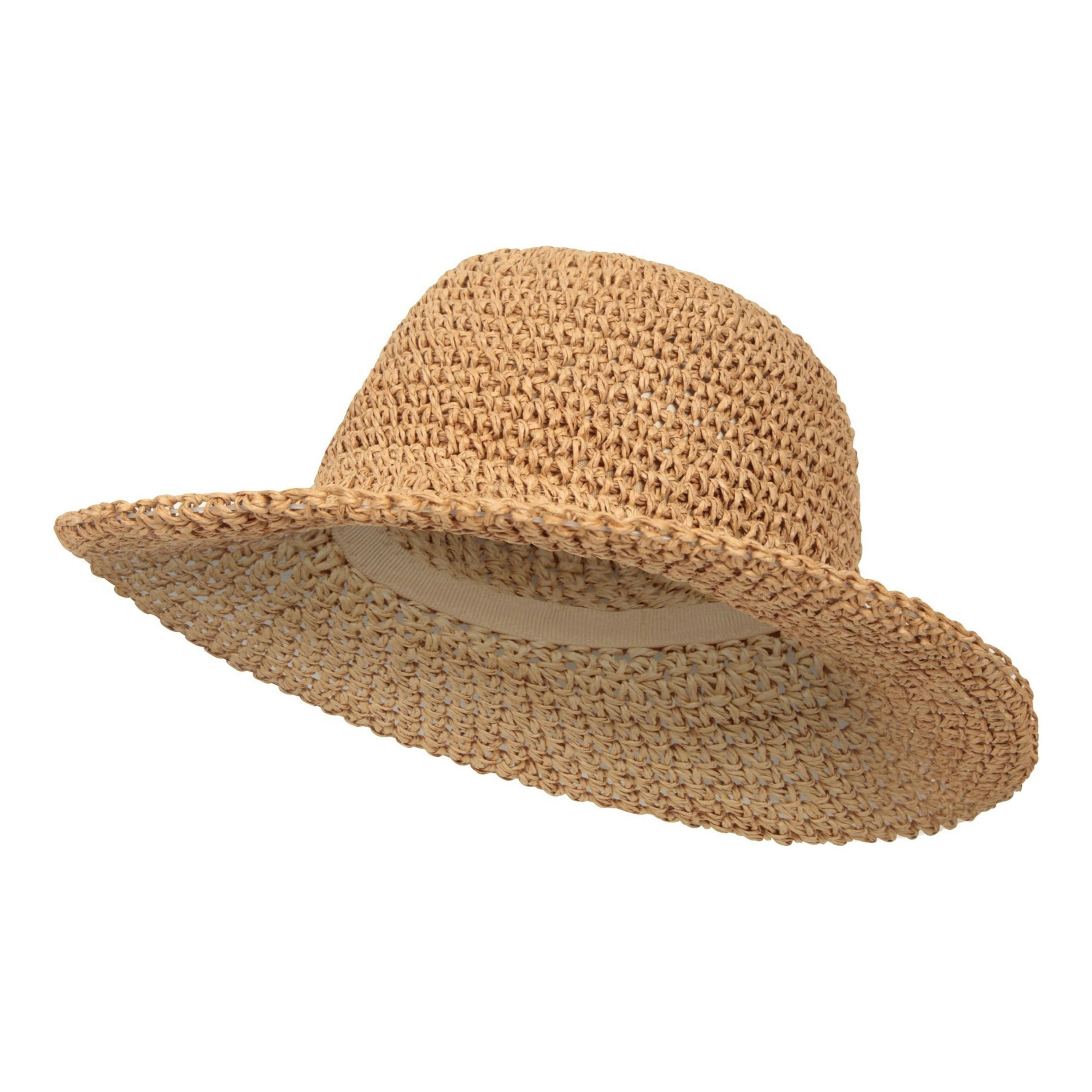 Mountain Warehouse Womens/Ladies Straw Packable Sun Hat , view 4 of 4