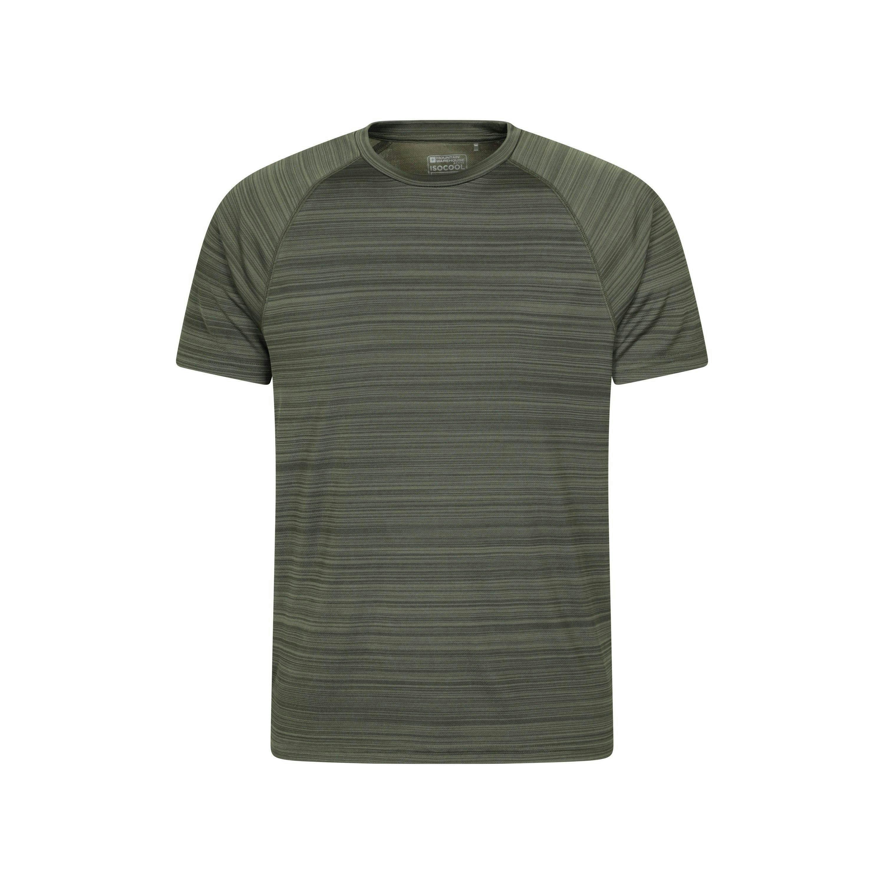 Mountain Warehouse Unisex Adult Stripe IsoCool T-Shirt , view 1 of 3