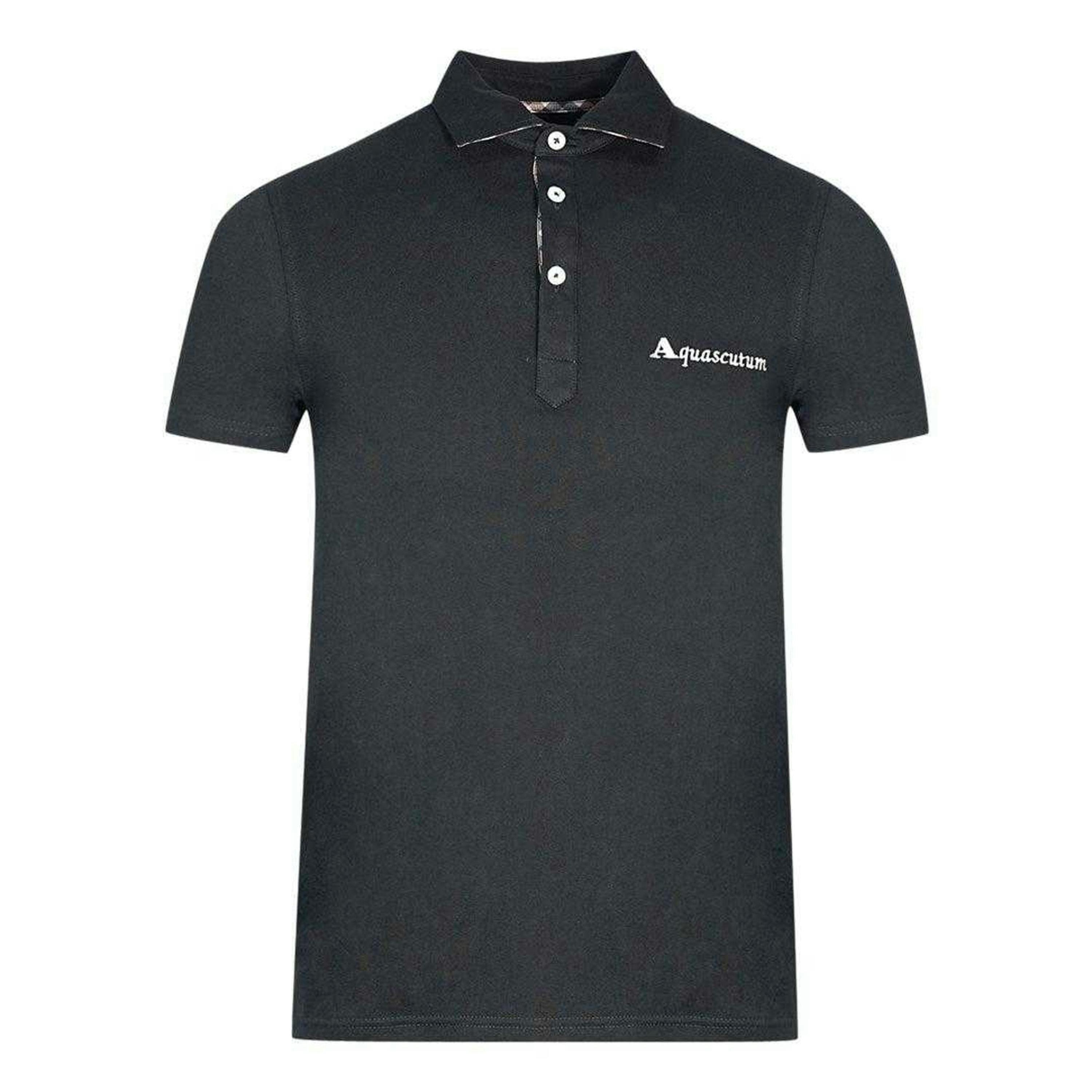 Aquascutum Unisex Adult Signature Logo Polo Shirt , view 1 of 2