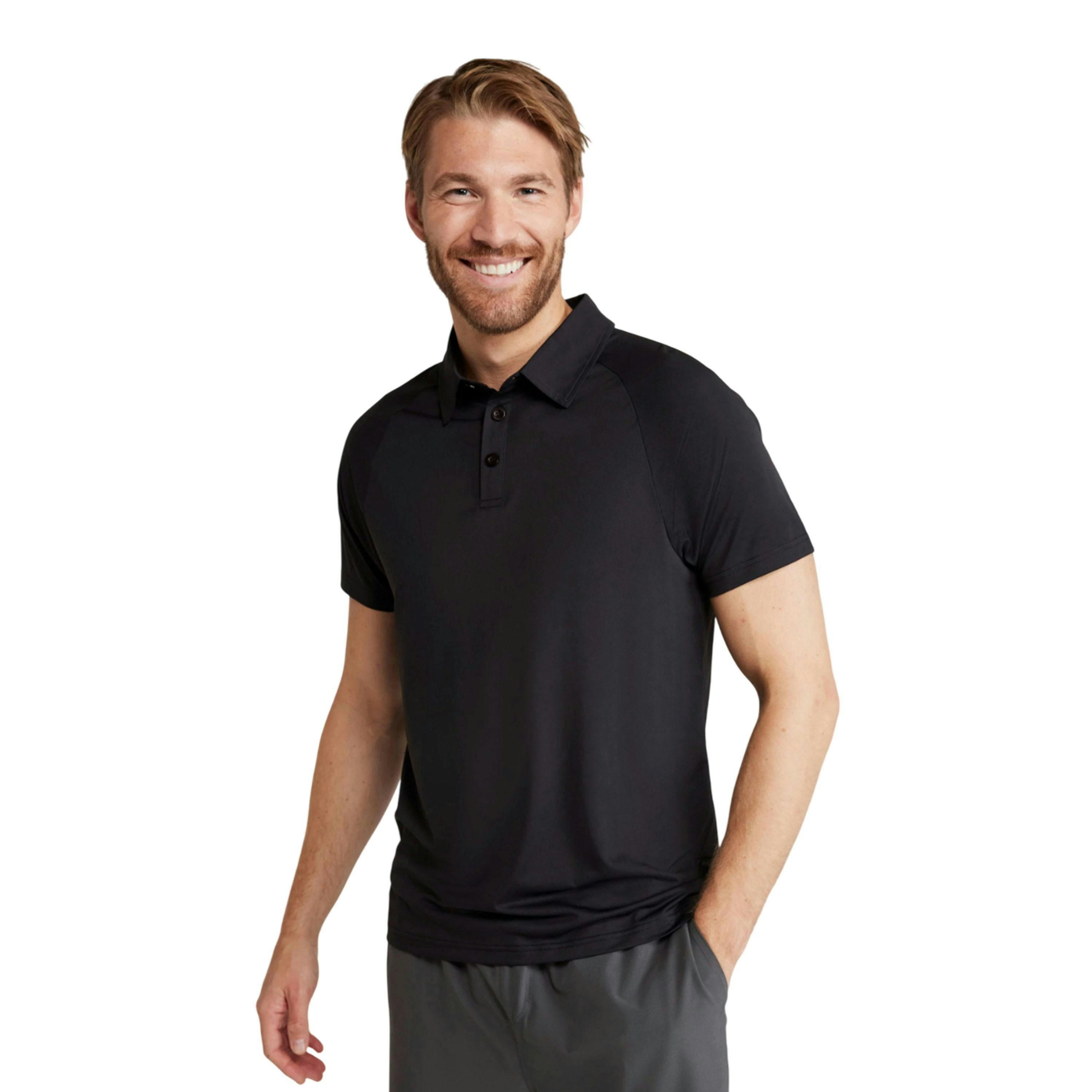 Mountain Warehouse Mens IsoCool Lightweight Polo Shirt , view 1 of 3