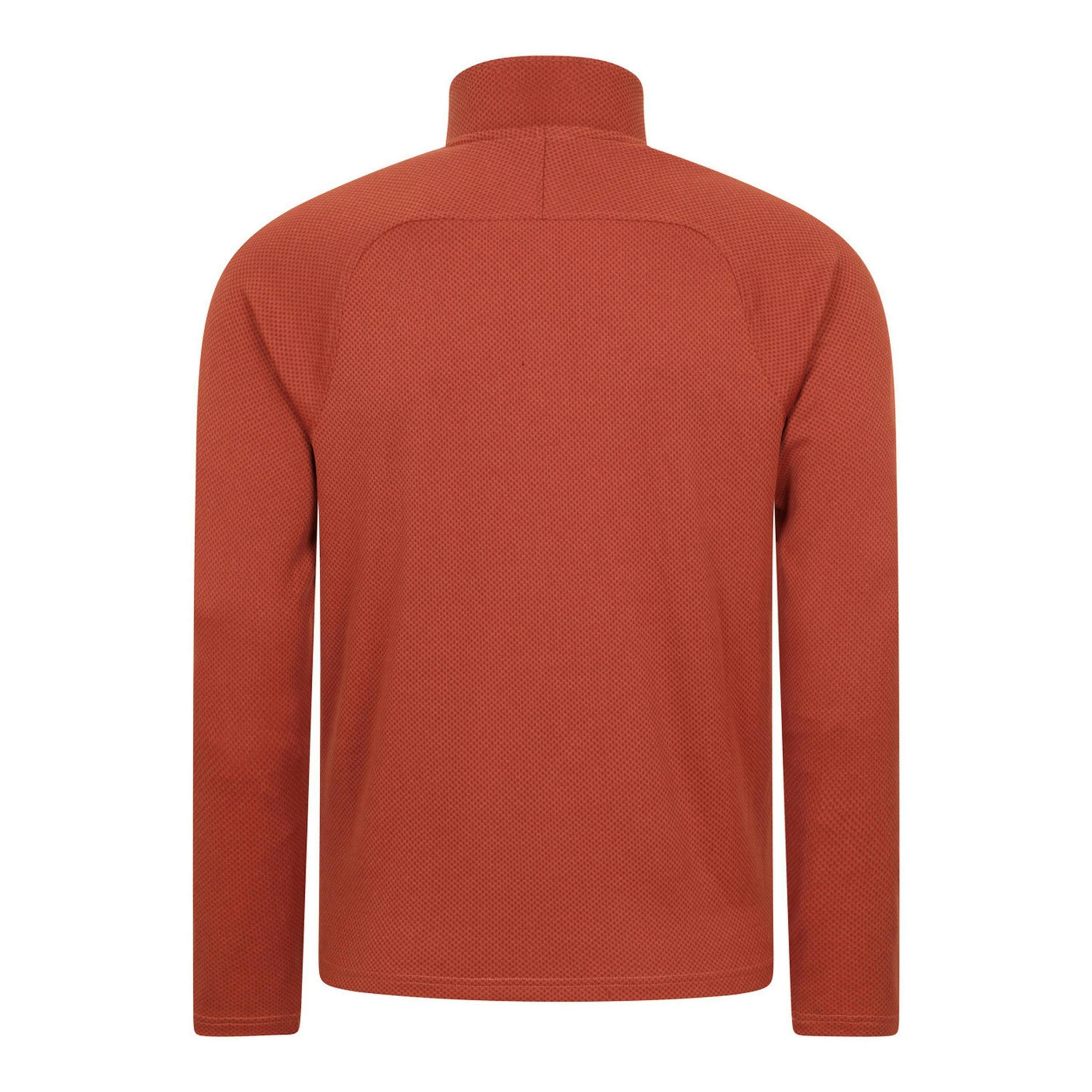 Mountain Warehouse Mens Spin Textured Half Zip Sweatshirt , view 2 of 3