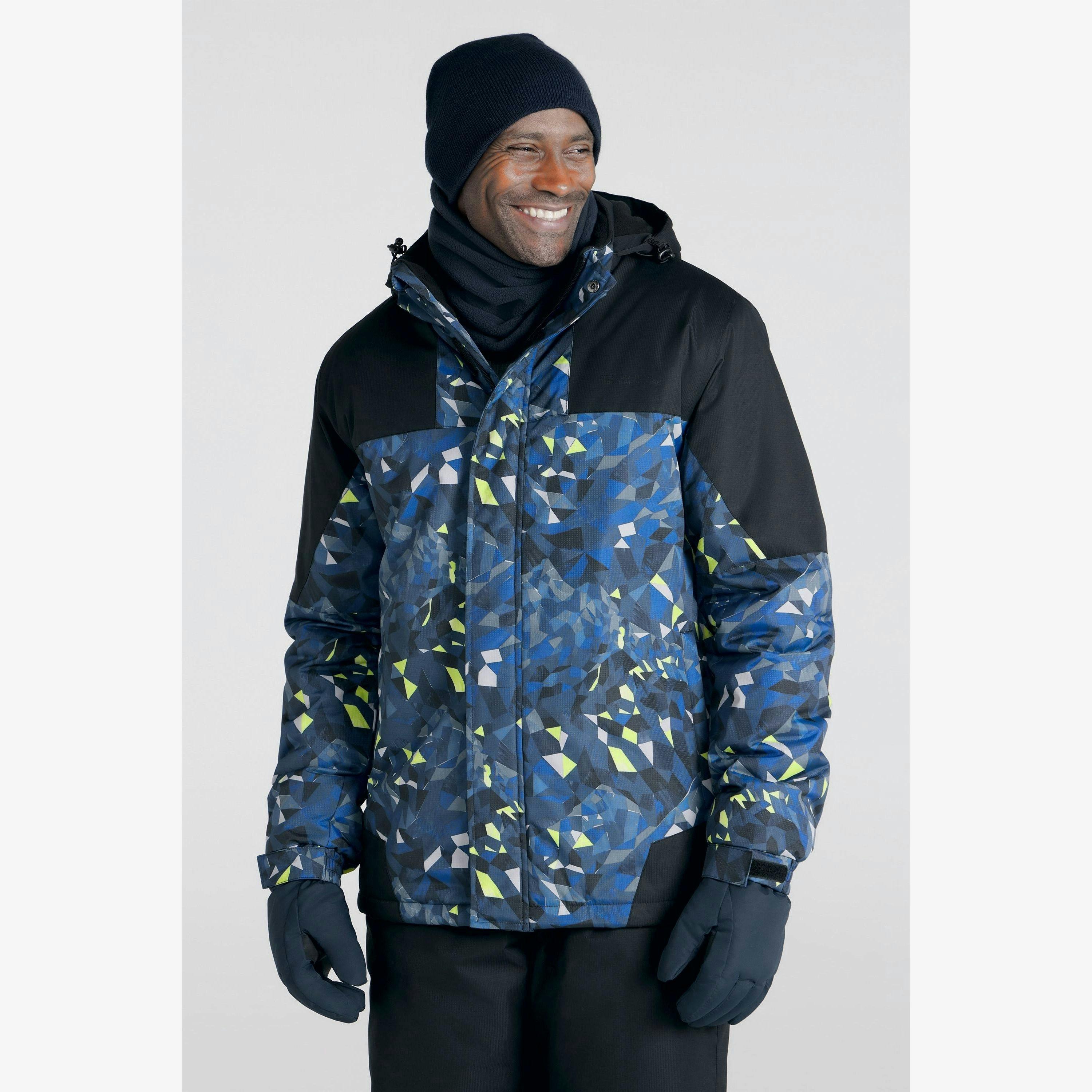 Mountain Warehouse Mens Camo Ski Jacket & Trousers , view 1 of 1