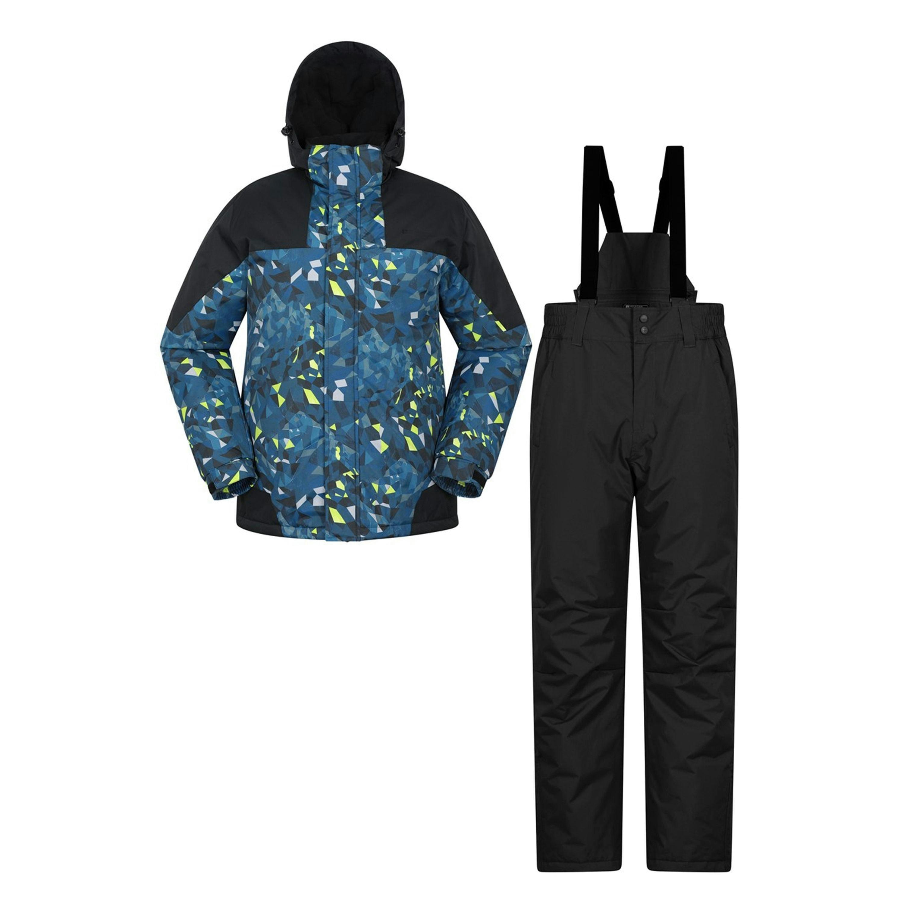 Mountain Warehouse Mens Camo Ski Jacket & Trousers , view 2 of 5