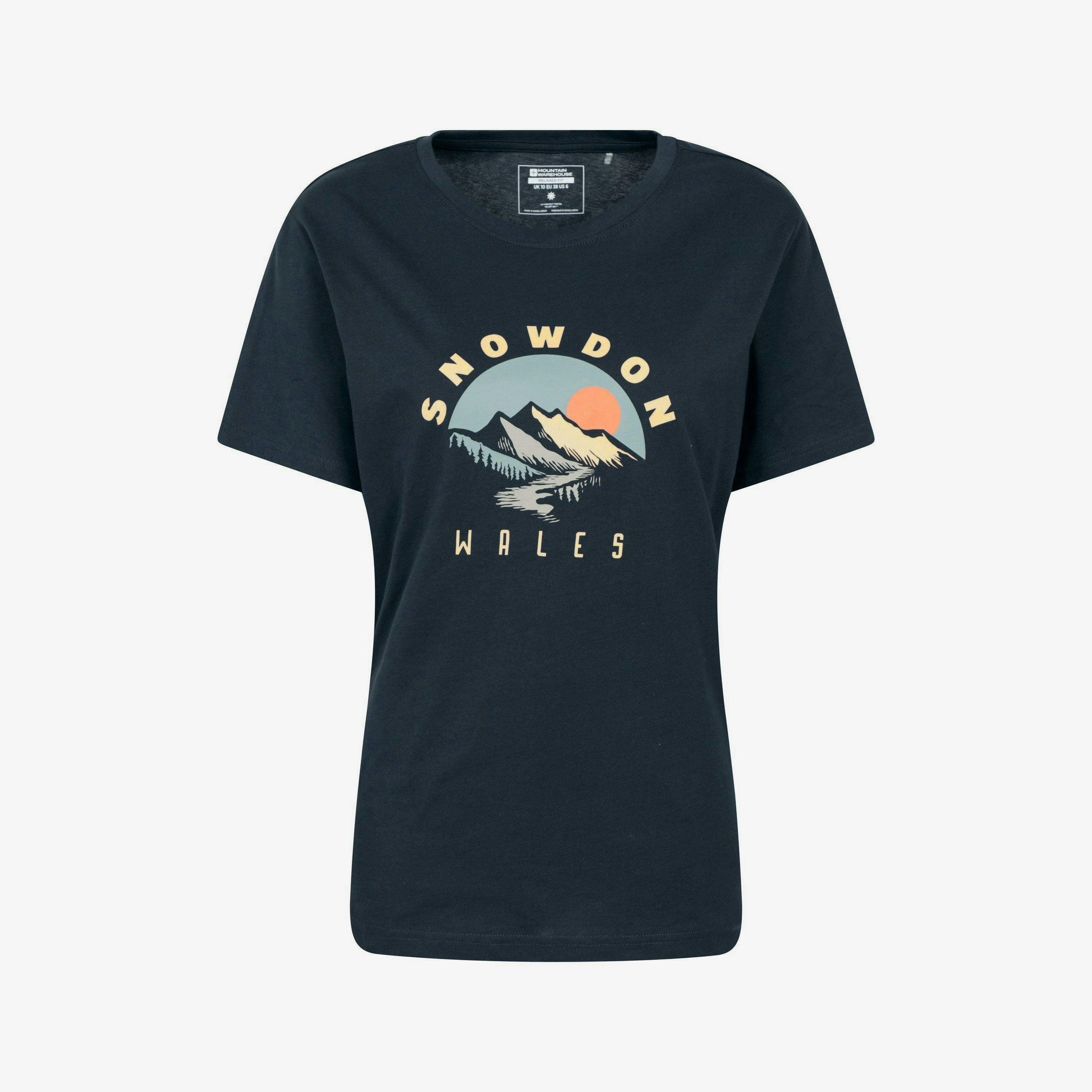 Mountain Warehouse Womens/Ladies Snowdon Relaxed Fit Short-Sleeved T-Shirt , view 1 of 1