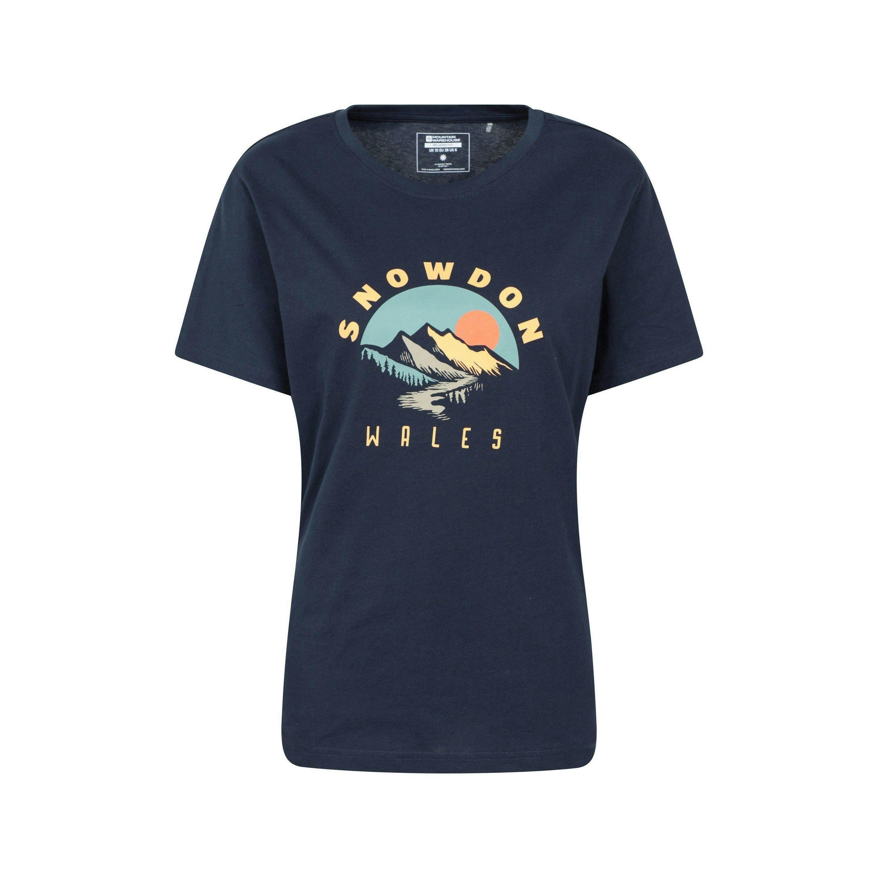 Mountain Warehouse Womens/Ladies Snowdon Relaxed Fit Short-Sleeved T-Shirt , view 1 of 1