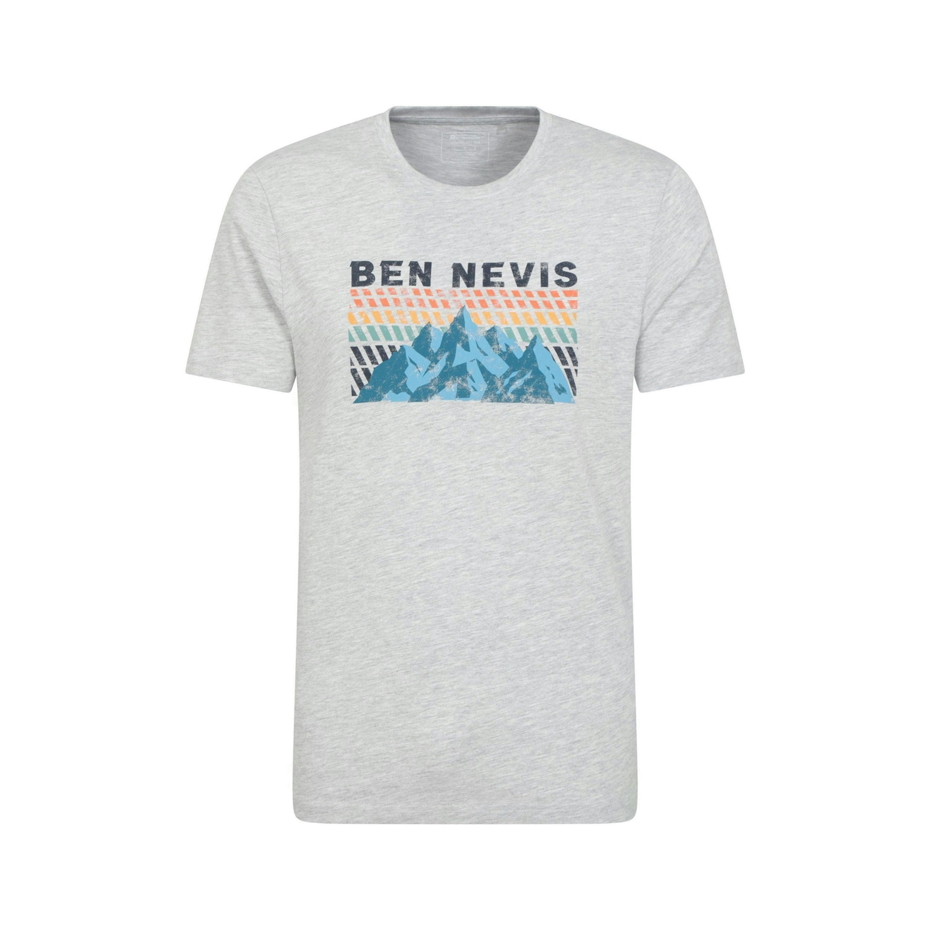 Mountain Warehouse Mens Ben Nevis Graphic T-Shirt , view 1 of 4