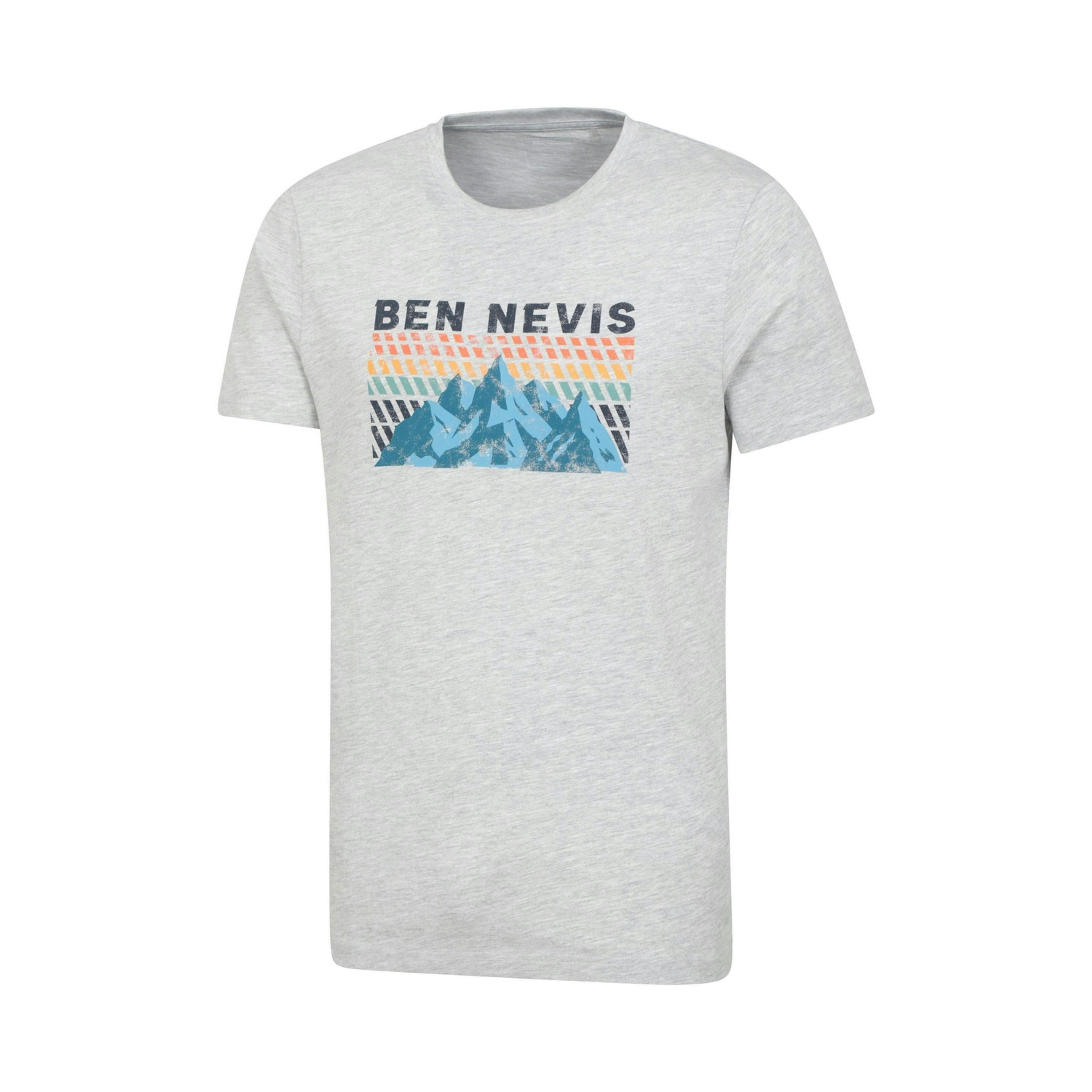 Mountain Warehouse Mens Ben Nevis Graphic T-Shirt , view 3 of 4