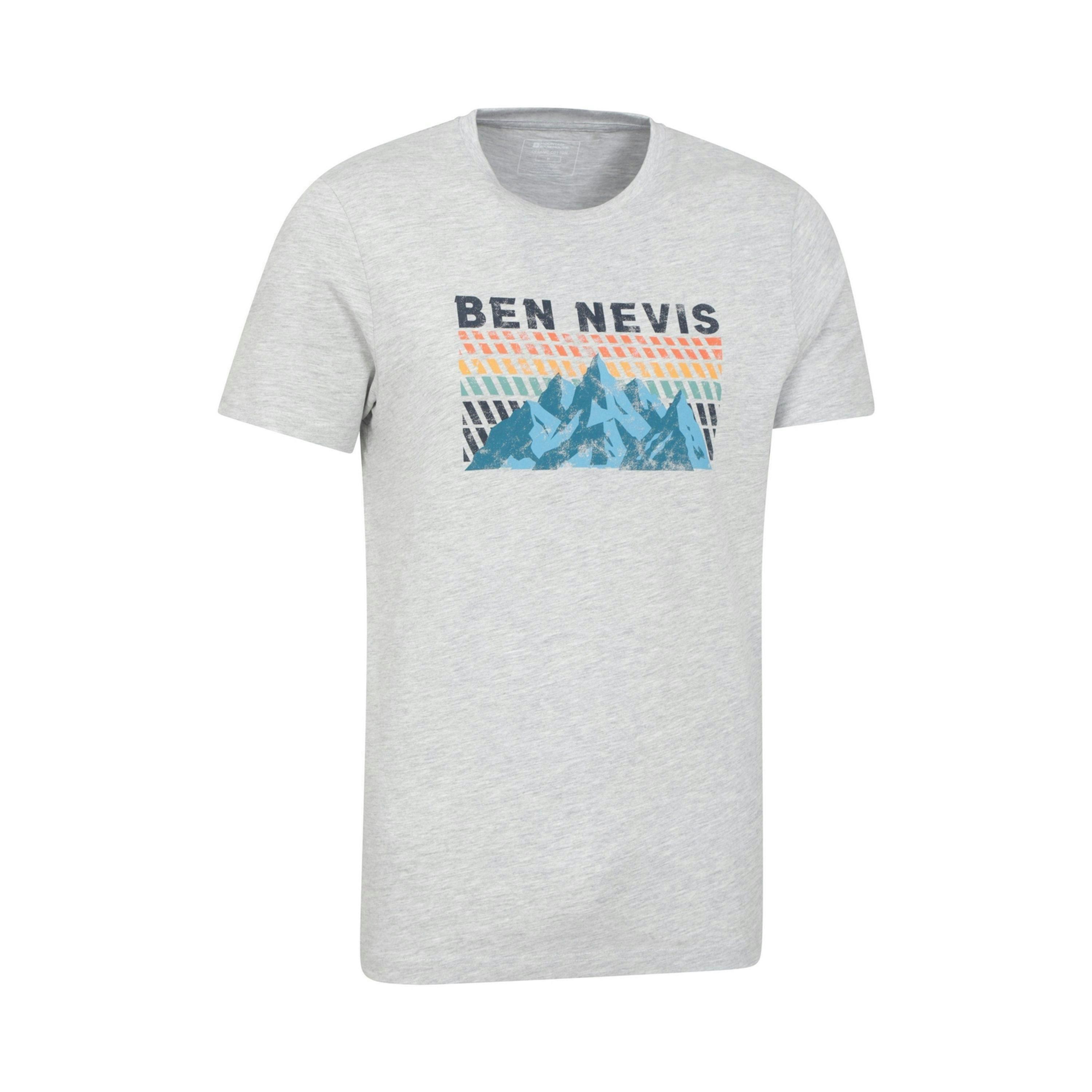 Mountain Warehouse Mens Ben Nevis Graphic T-Shirt , view 4 of 4