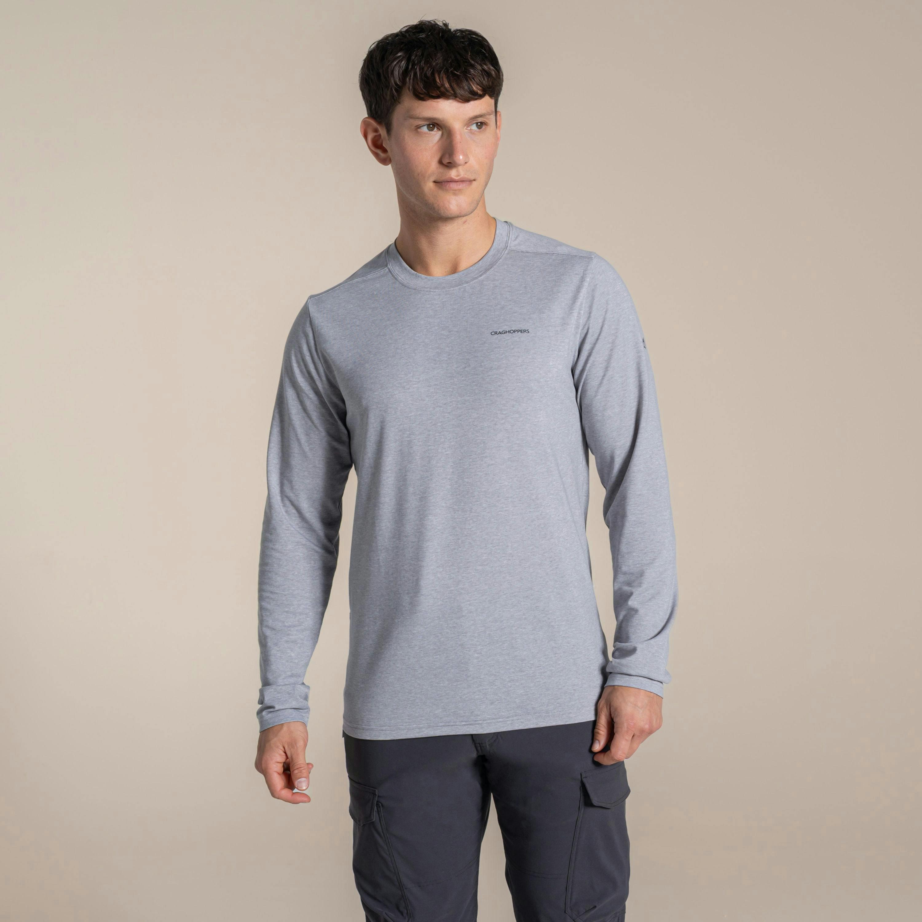 Craghoppers Mens Abel Nosilife Long-Sleeved T-Shirt , view 3 of 5