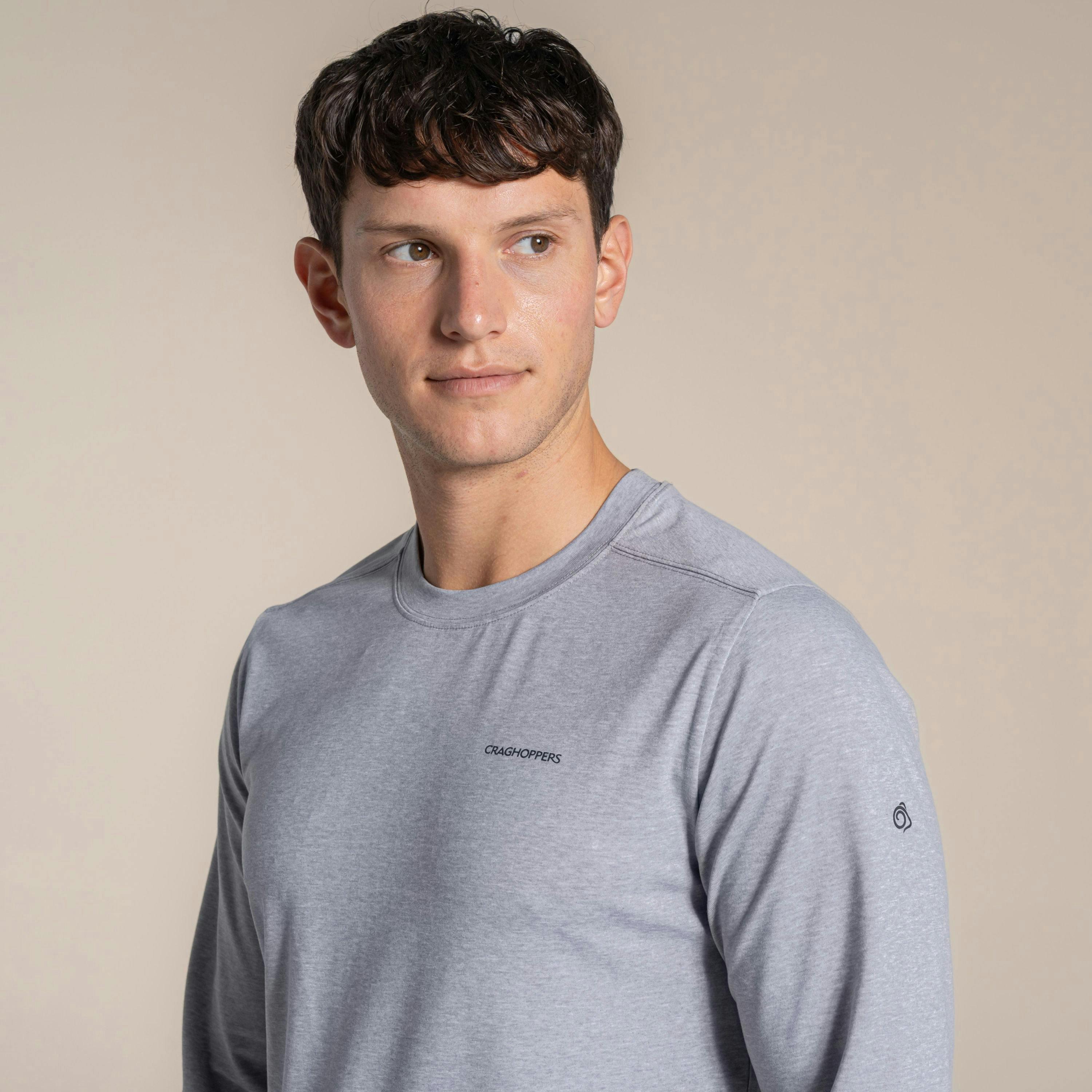 Craghoppers Mens Abel Nosilife Long-Sleeved T-Shirt , view 4 of 5