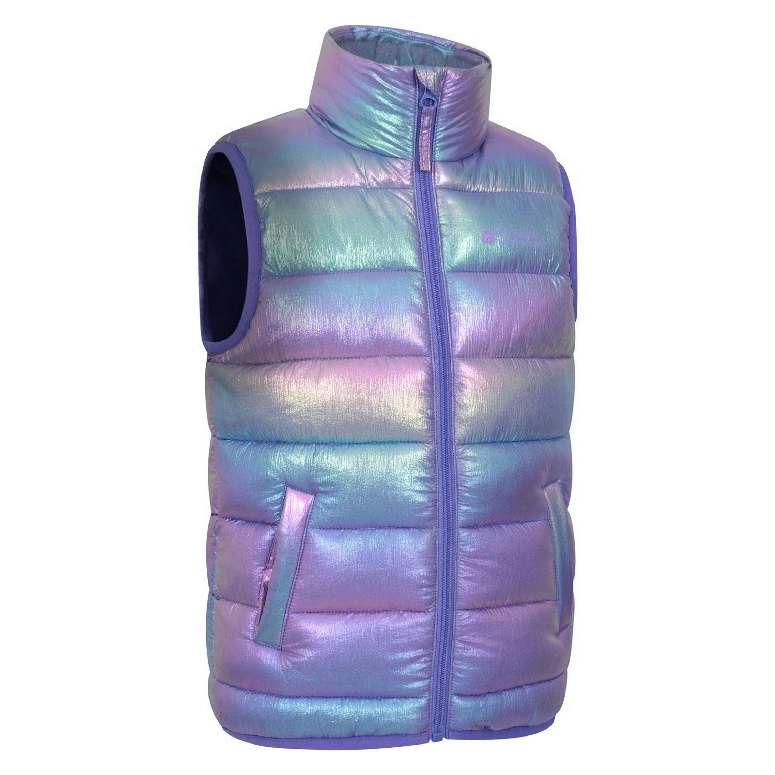 Mountain Warehouse Childrens/Kids Rocko Plain Padded Gilet , view 4 of 6