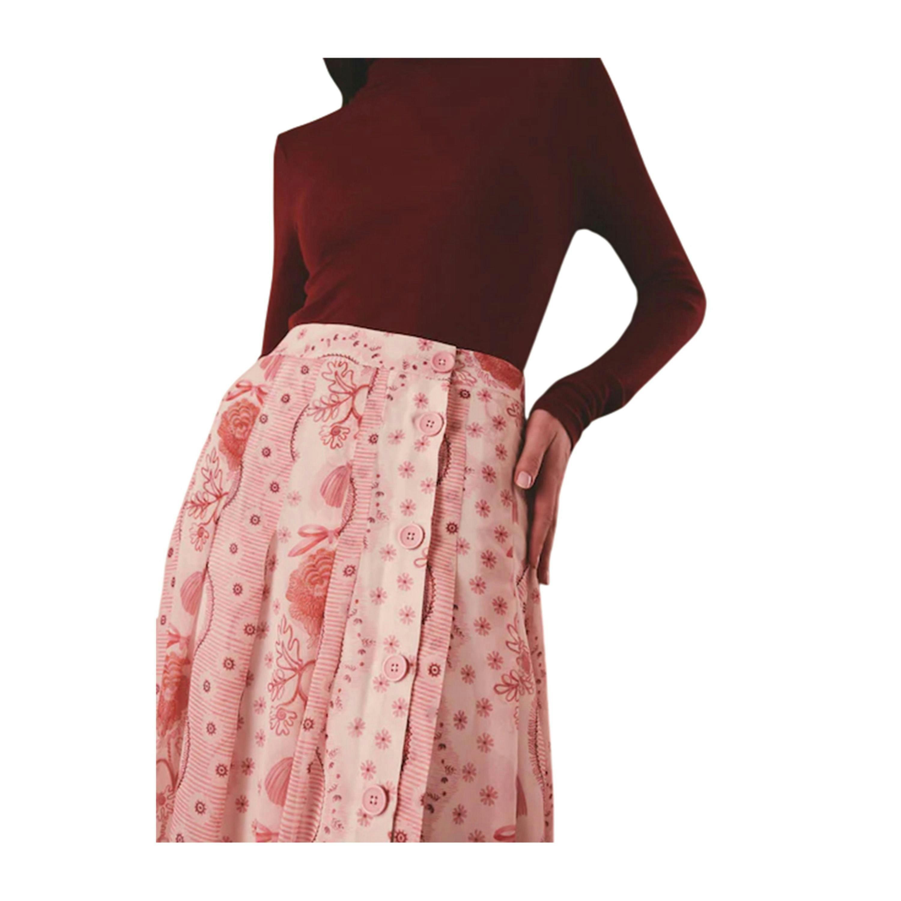 Cath Kidston Womens/Ladies Pleated Skirt , view 3 of 4